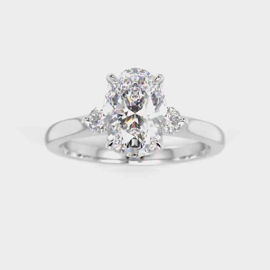 Diamond ring Megan Oval 1,14 ct