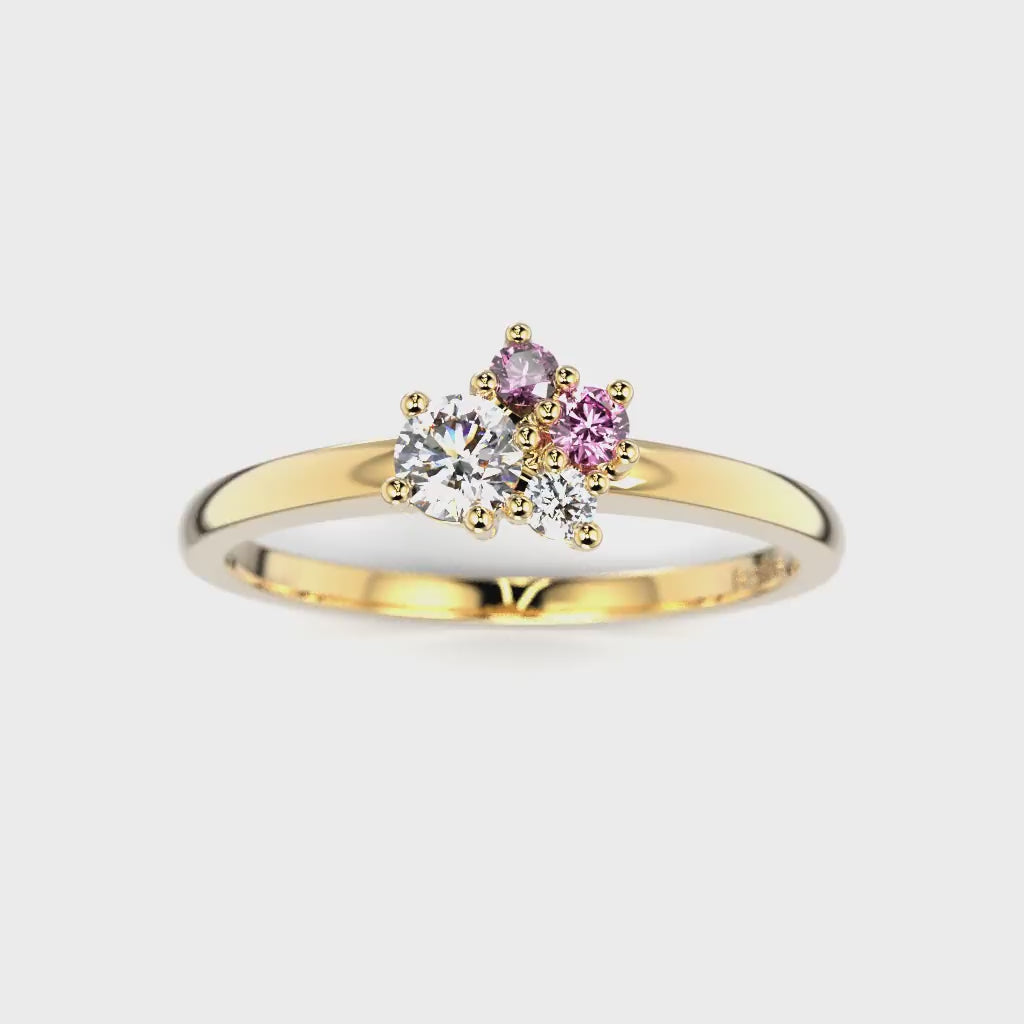 UUTUUS Nadja Bloom Pink 0,17ct