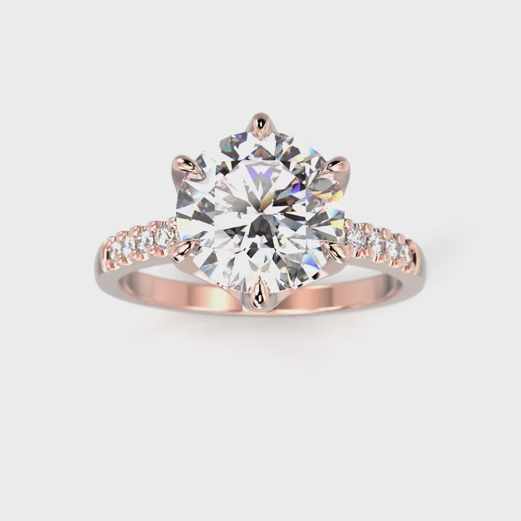 NYHET Diamantring Julianna Krona 2.10 ct