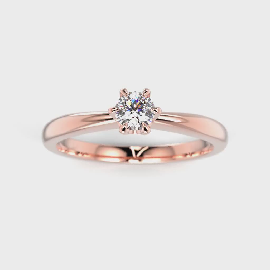 NYHET Diamantring Classic 23 0.20 ct