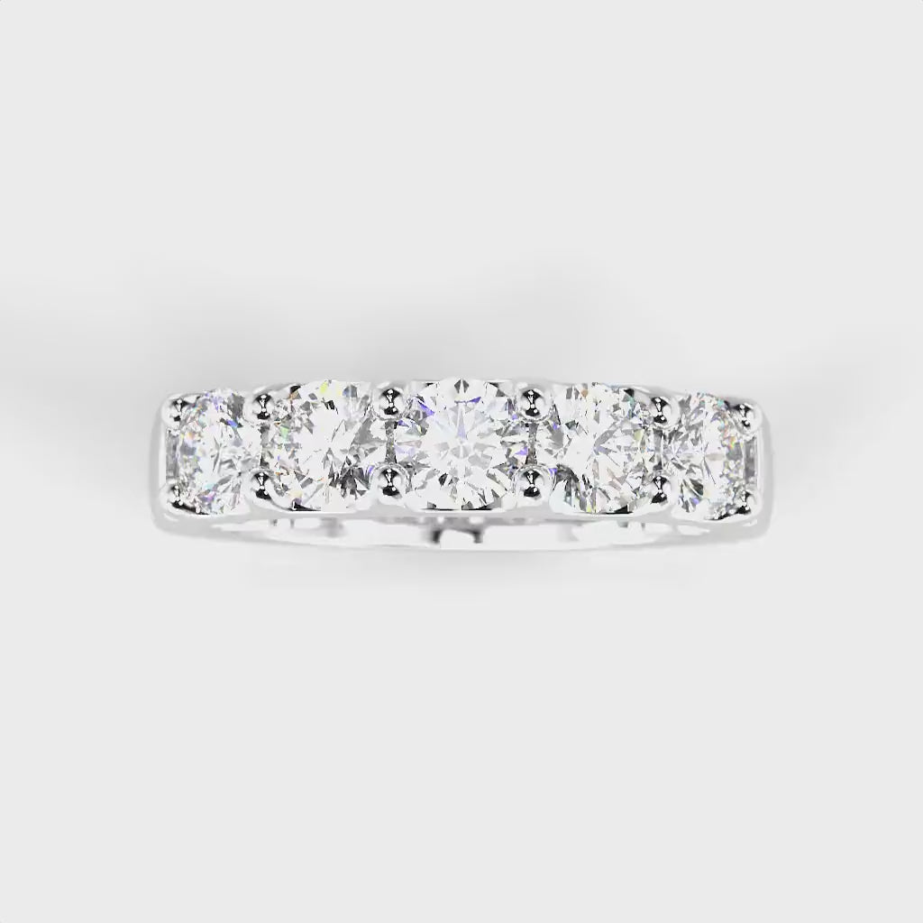 Auréa Band diamond tiara ring 0,55ct