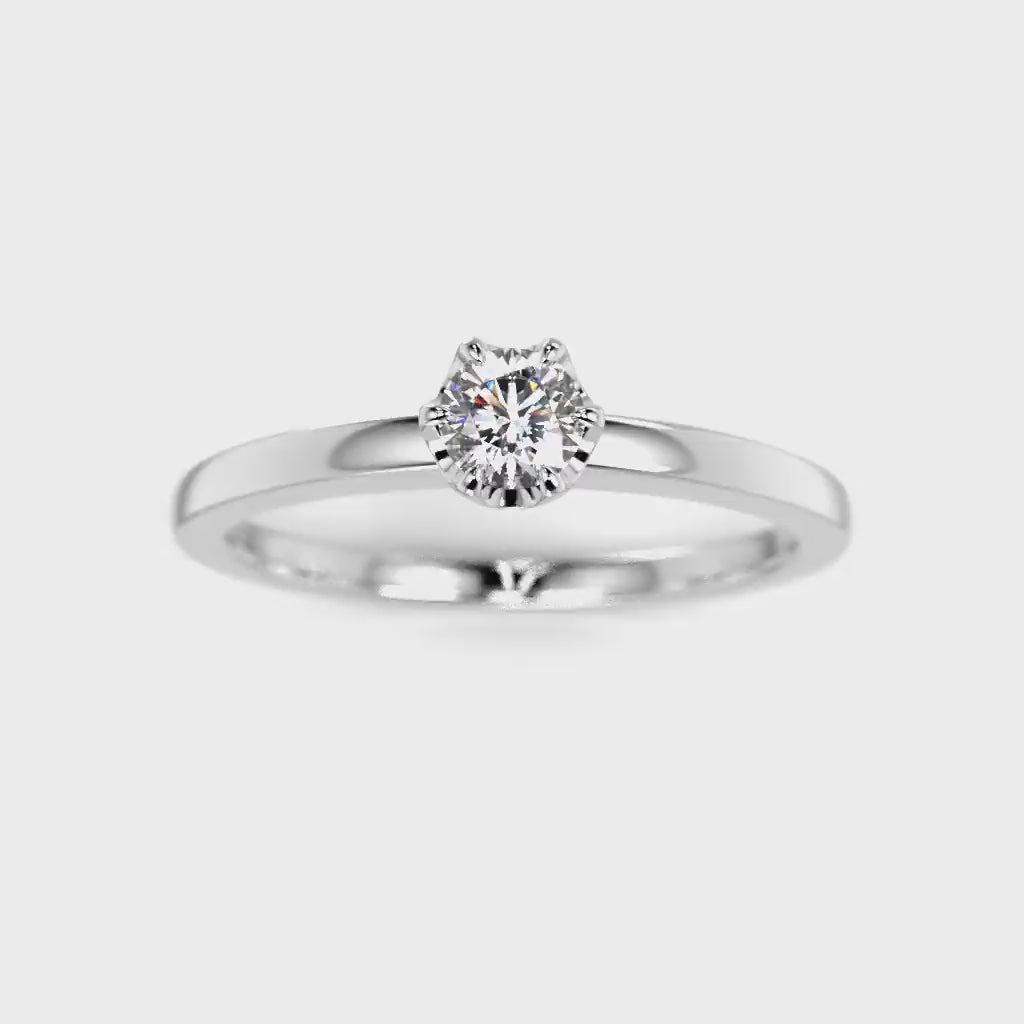 Diamantring Adele 0.30