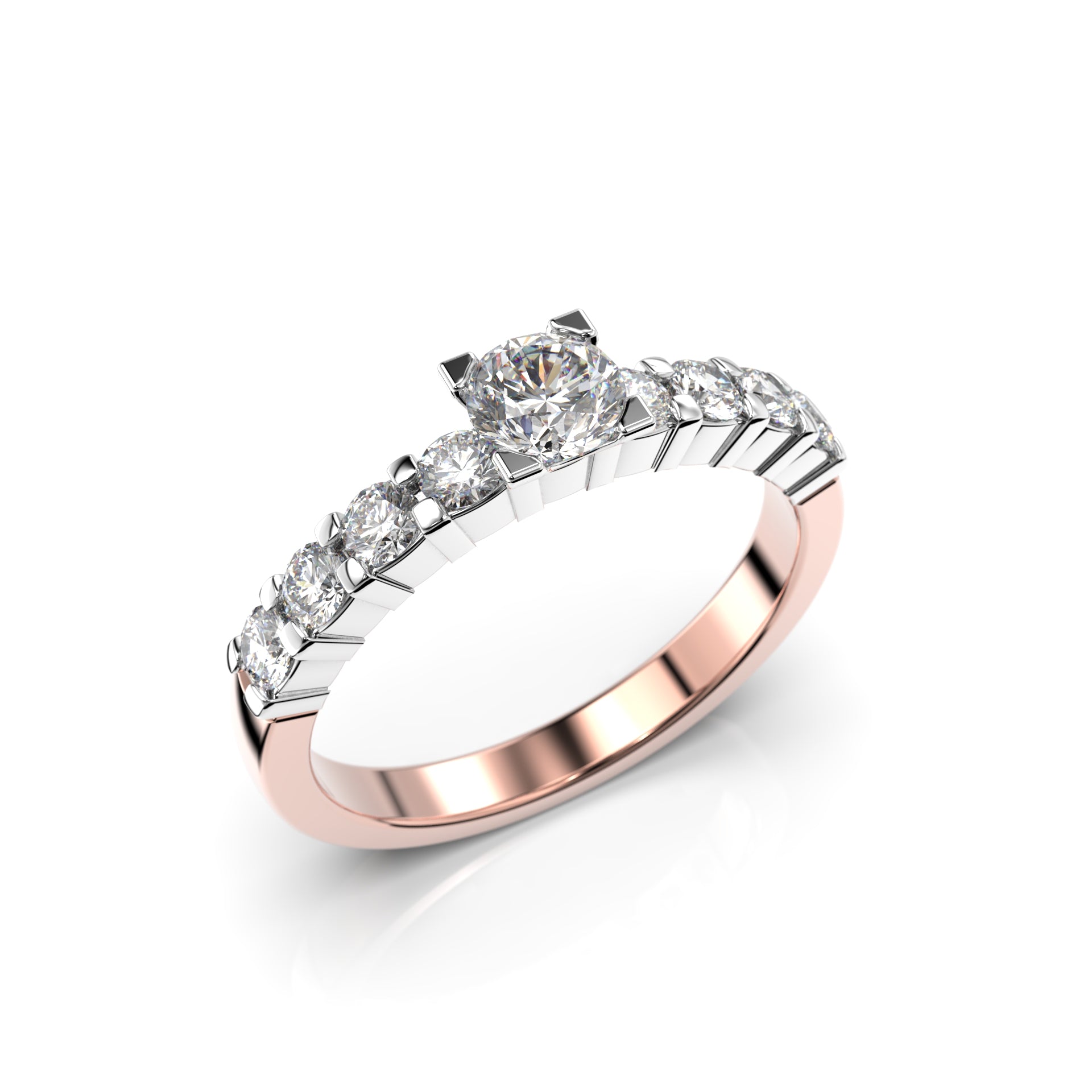 Timanttisormus Sophia Solitaire 0,67 ct Festive sormus