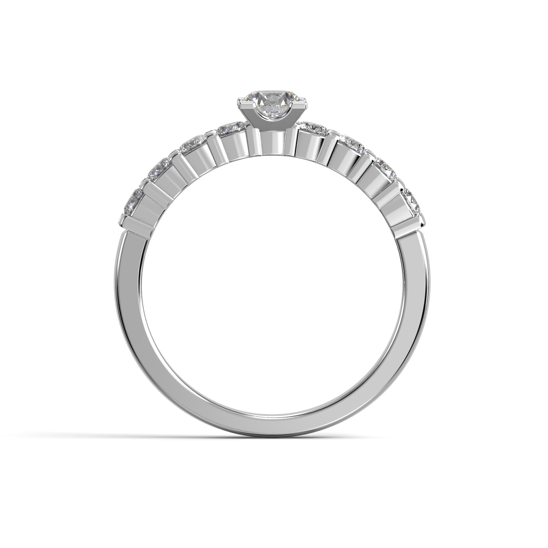 Timanttisormus Sophia Solitaire 0,67 ct Festive sormus