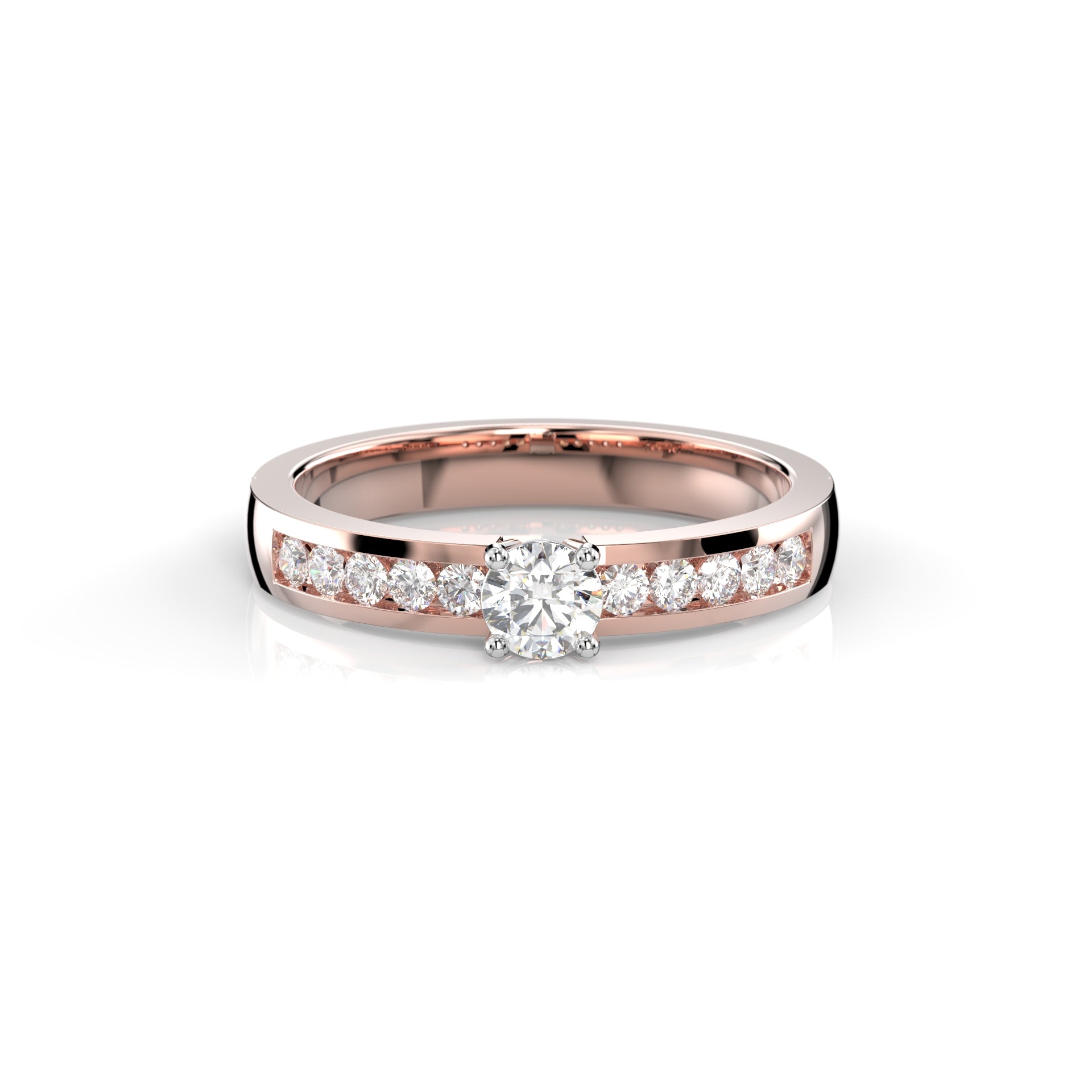 Timanttisormus Venice Solitaire 0,40 ct Festive sormus