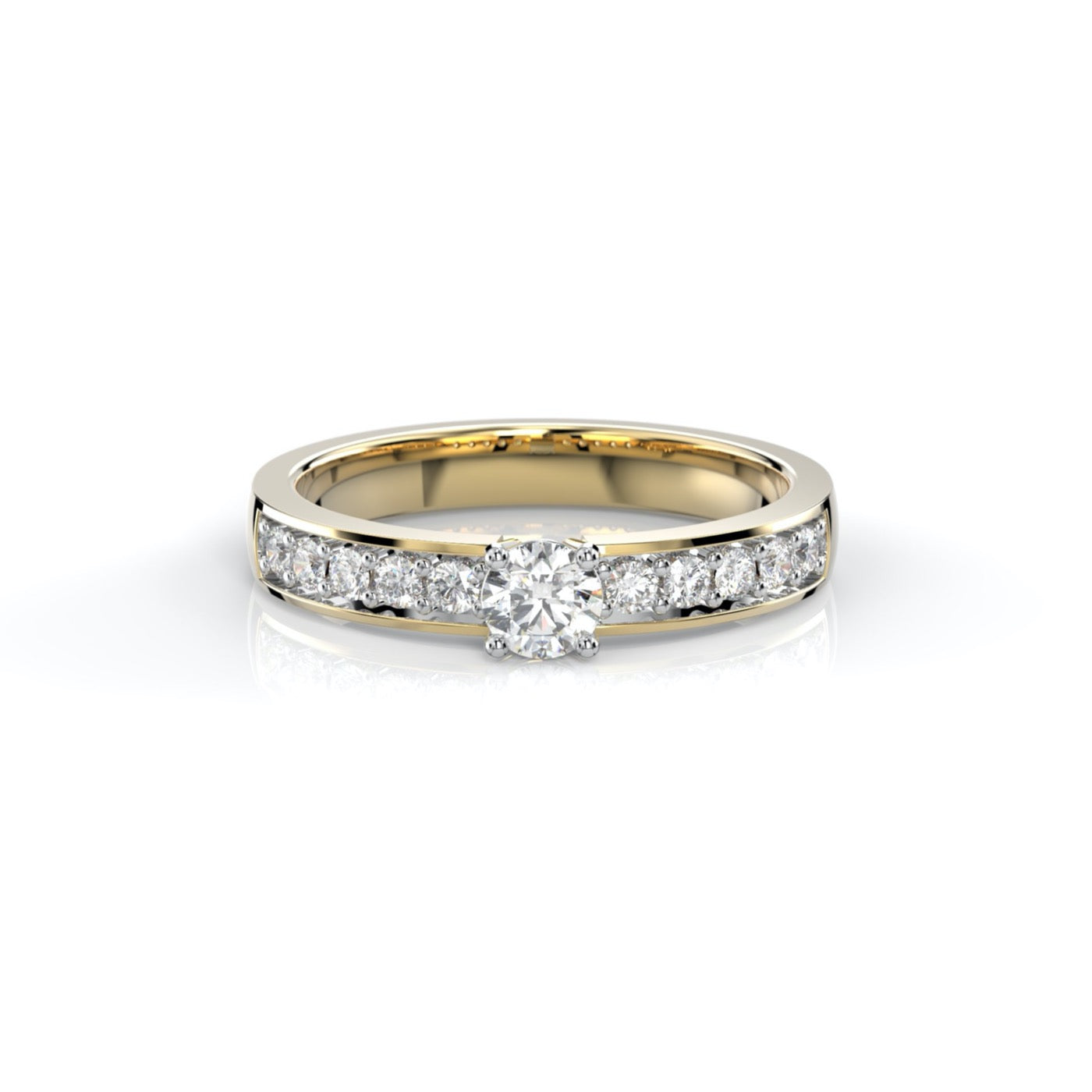 Timanttisormus Ariel Solitaire 0,40 ct Festive sormus