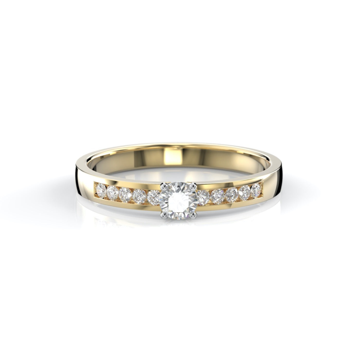 Timanttisormus Venice Solitaire 0,22 ct Festive sormus