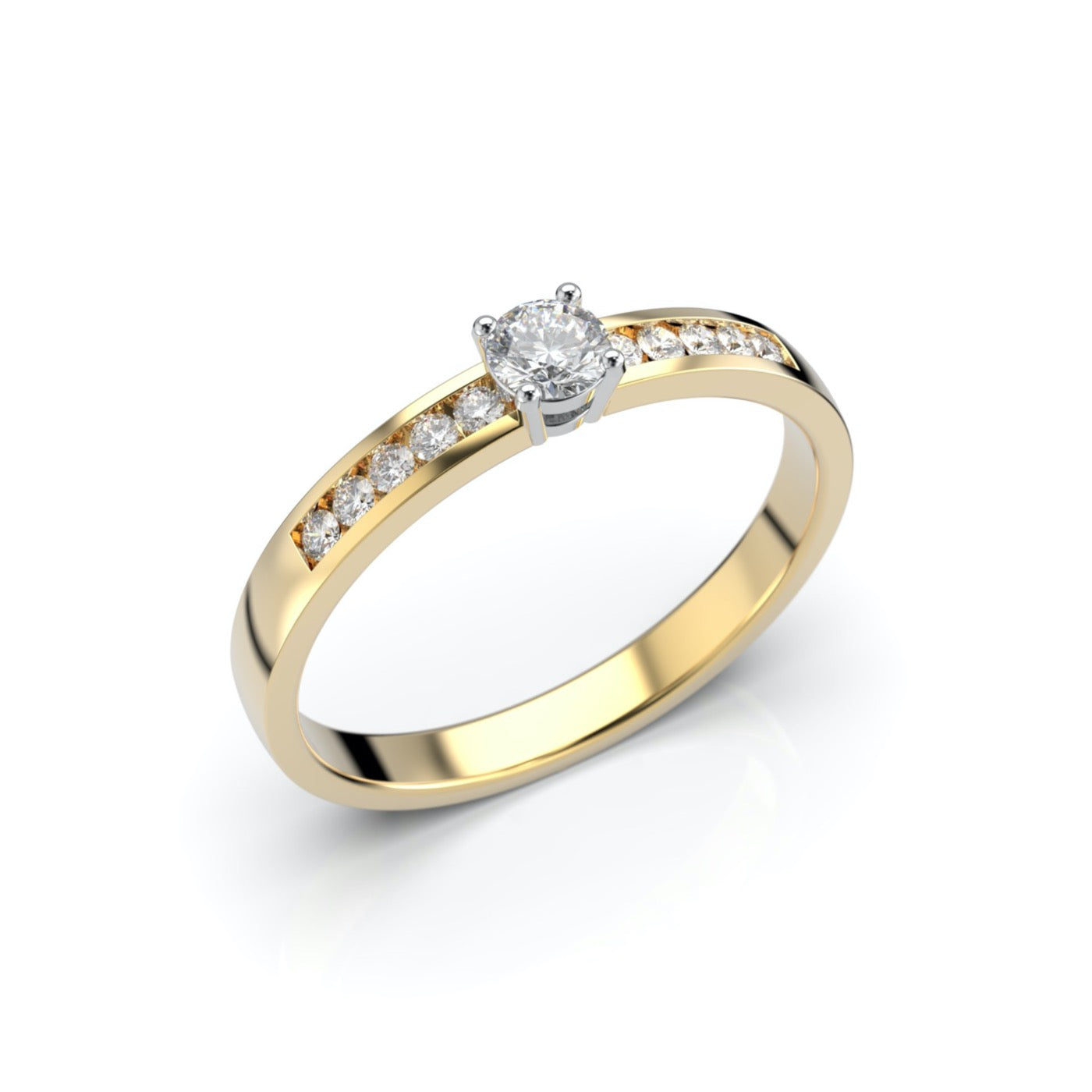 Timanttisormus Venice Solitaire 0,22 ct Festive sormus