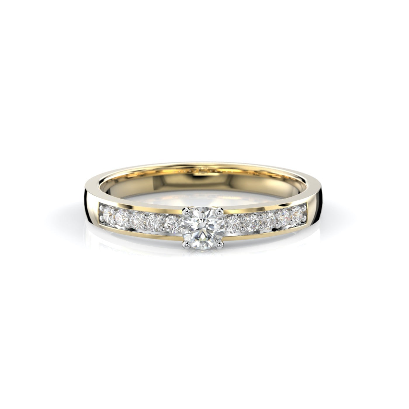 Timanttisormus Ariel Solitaire 0,22 ct Festive sormus