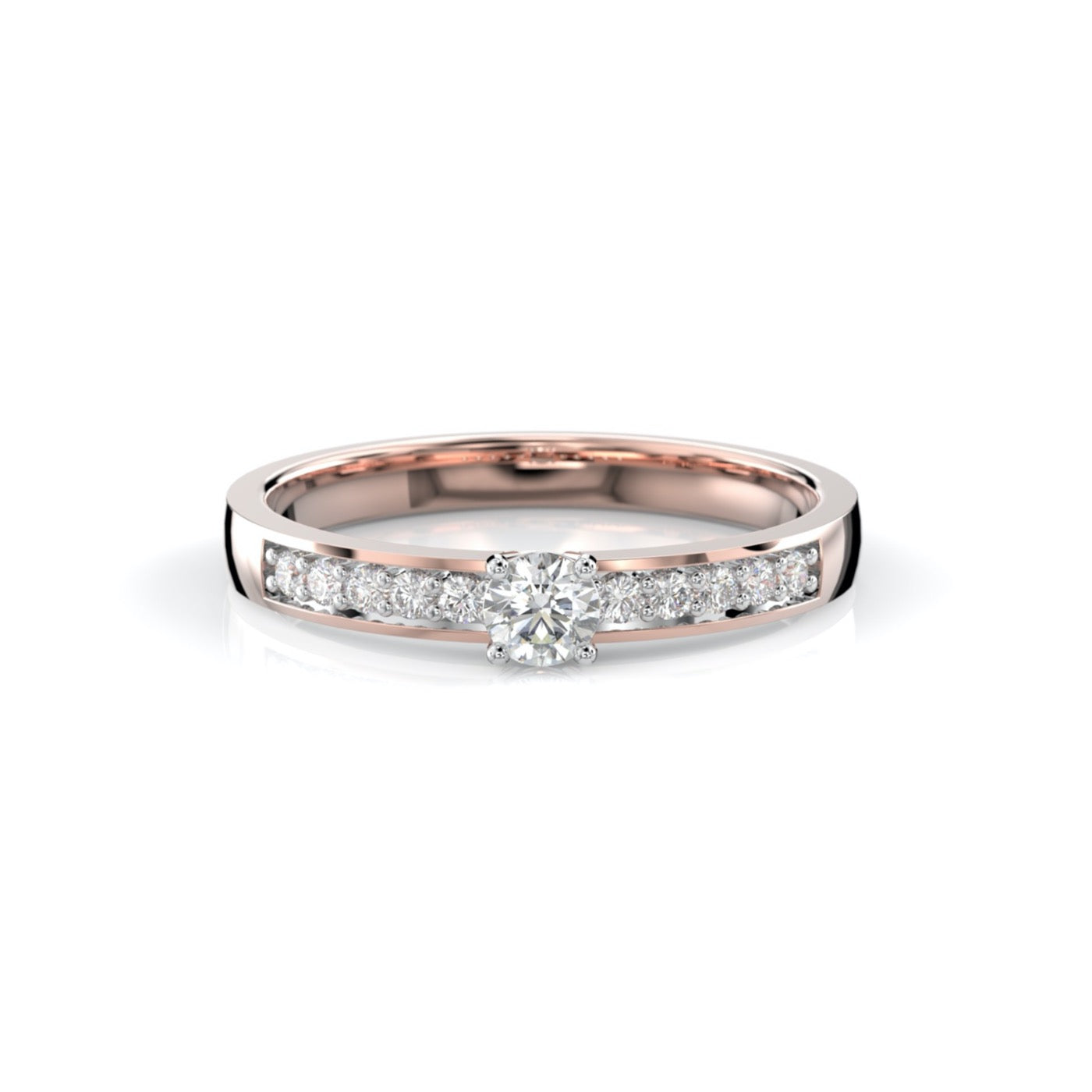 Timanttisormus Ariel Solitaire 0,22 ct Festive sormus