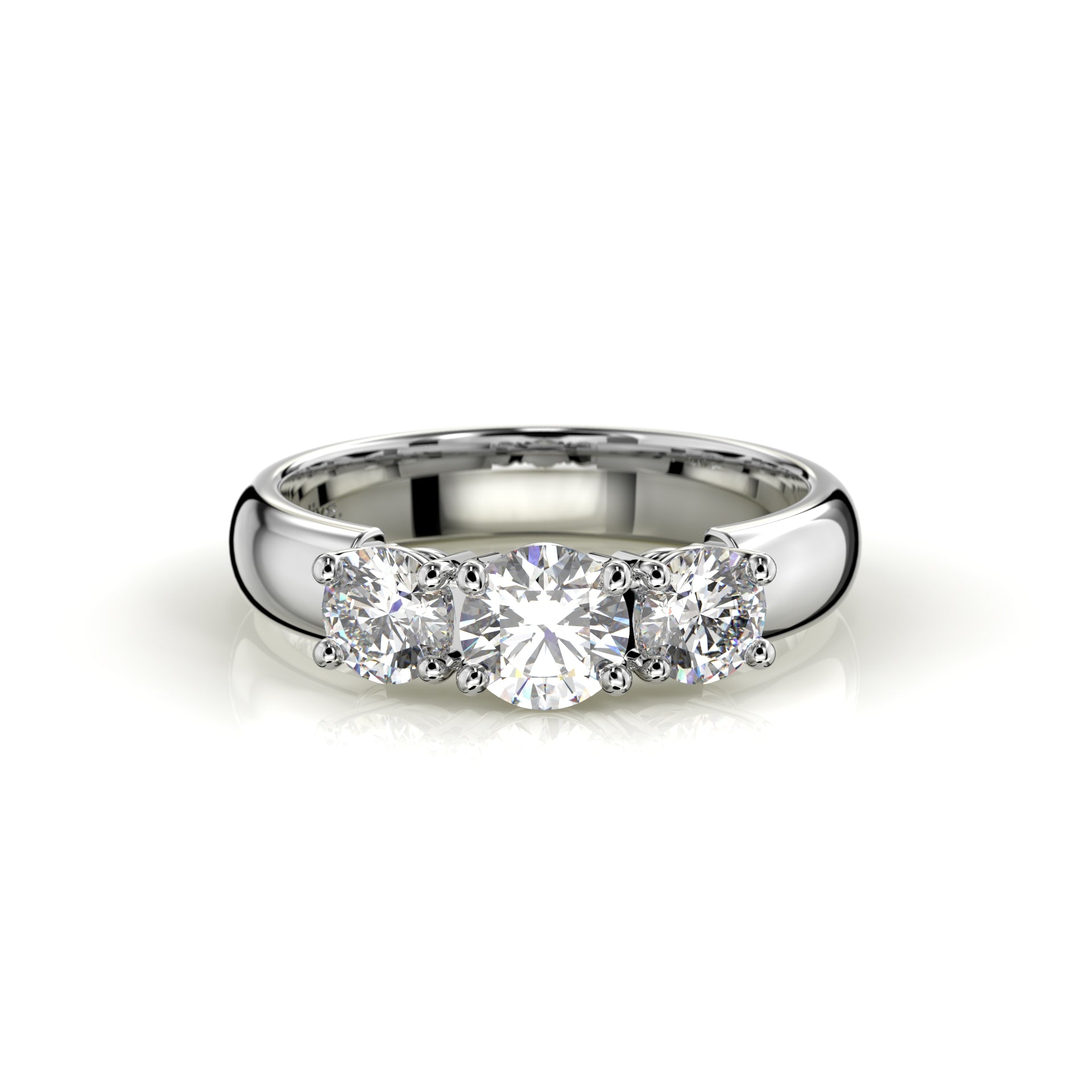 Timanttisormus Trilogy Trend 0,60 ct Festive sormus