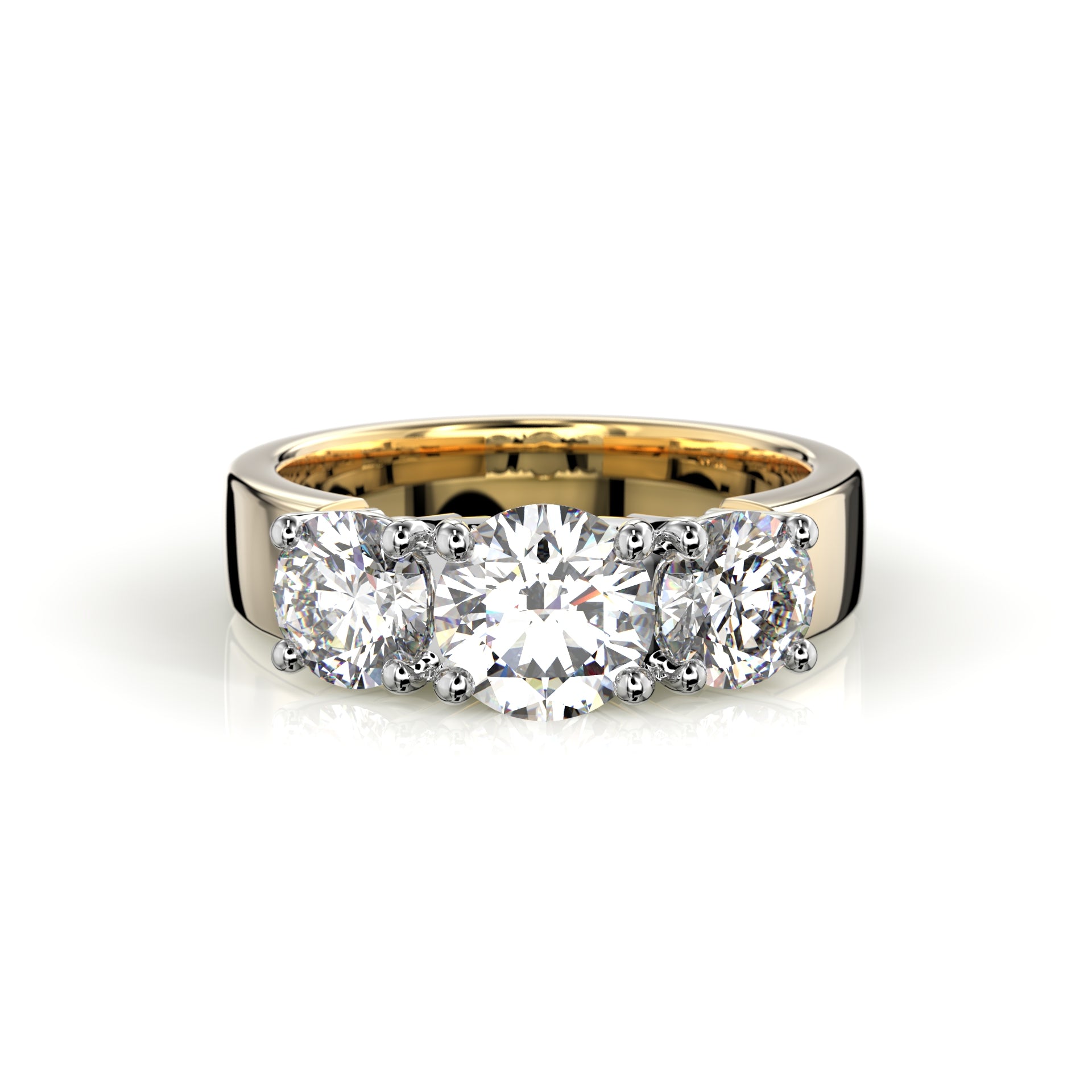 Timanttisormus Trilogy Trend 2,00 ct Festive sormus