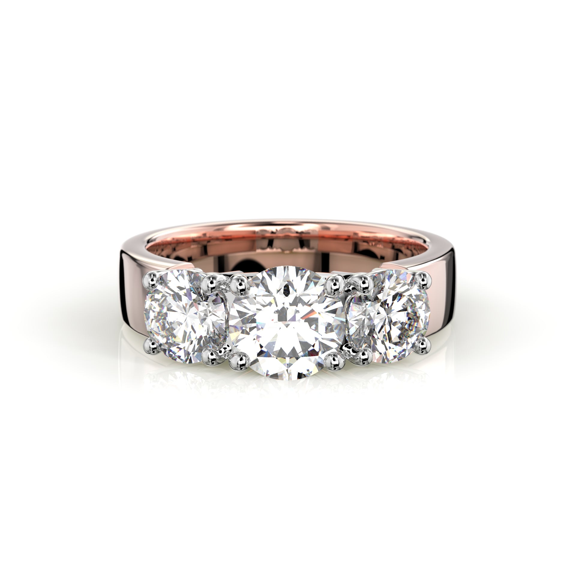 Timanttisormus Trilogy Trend 2,00 ct Festive sormus