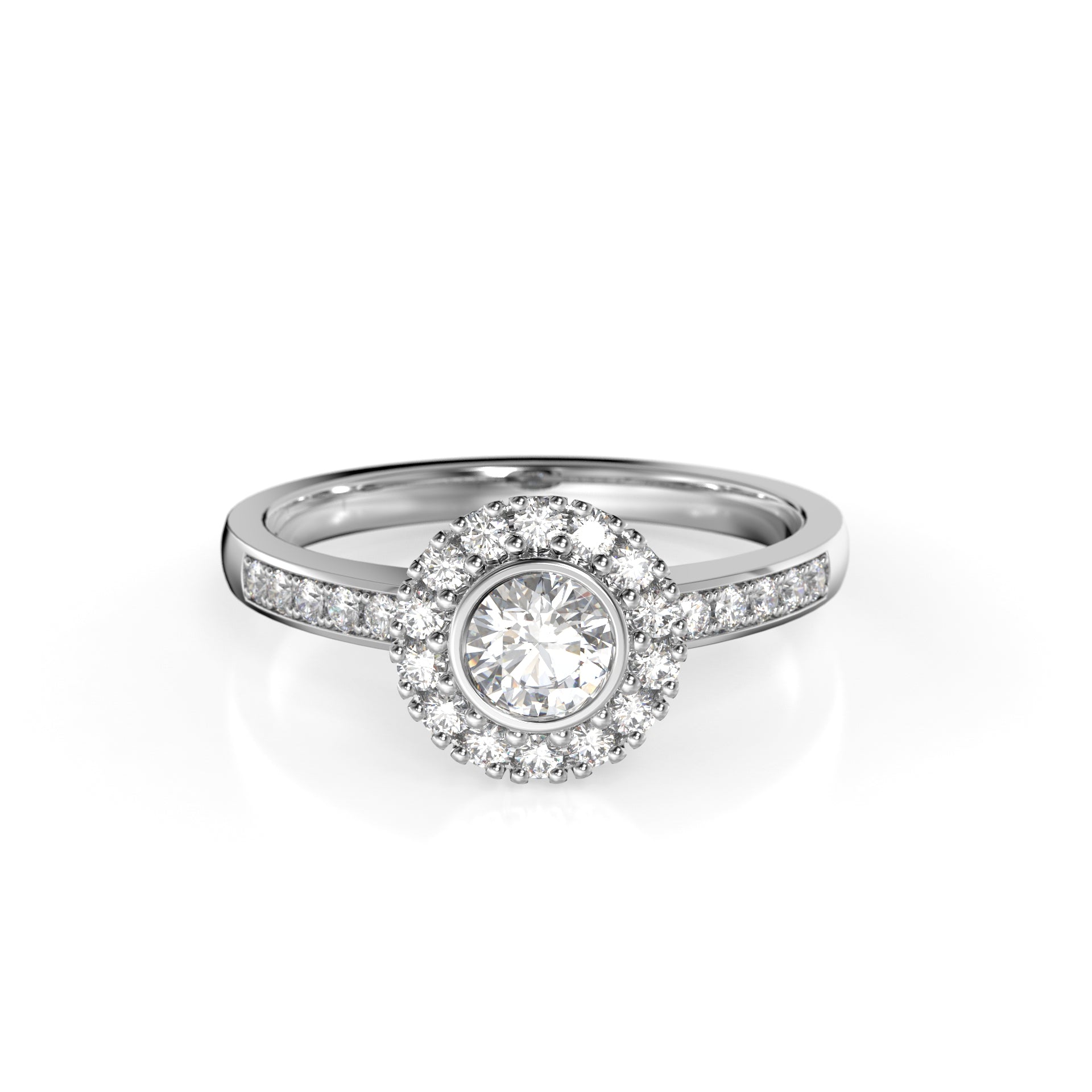 Timanttisormus Amelie 0,39 ct Festive sormus