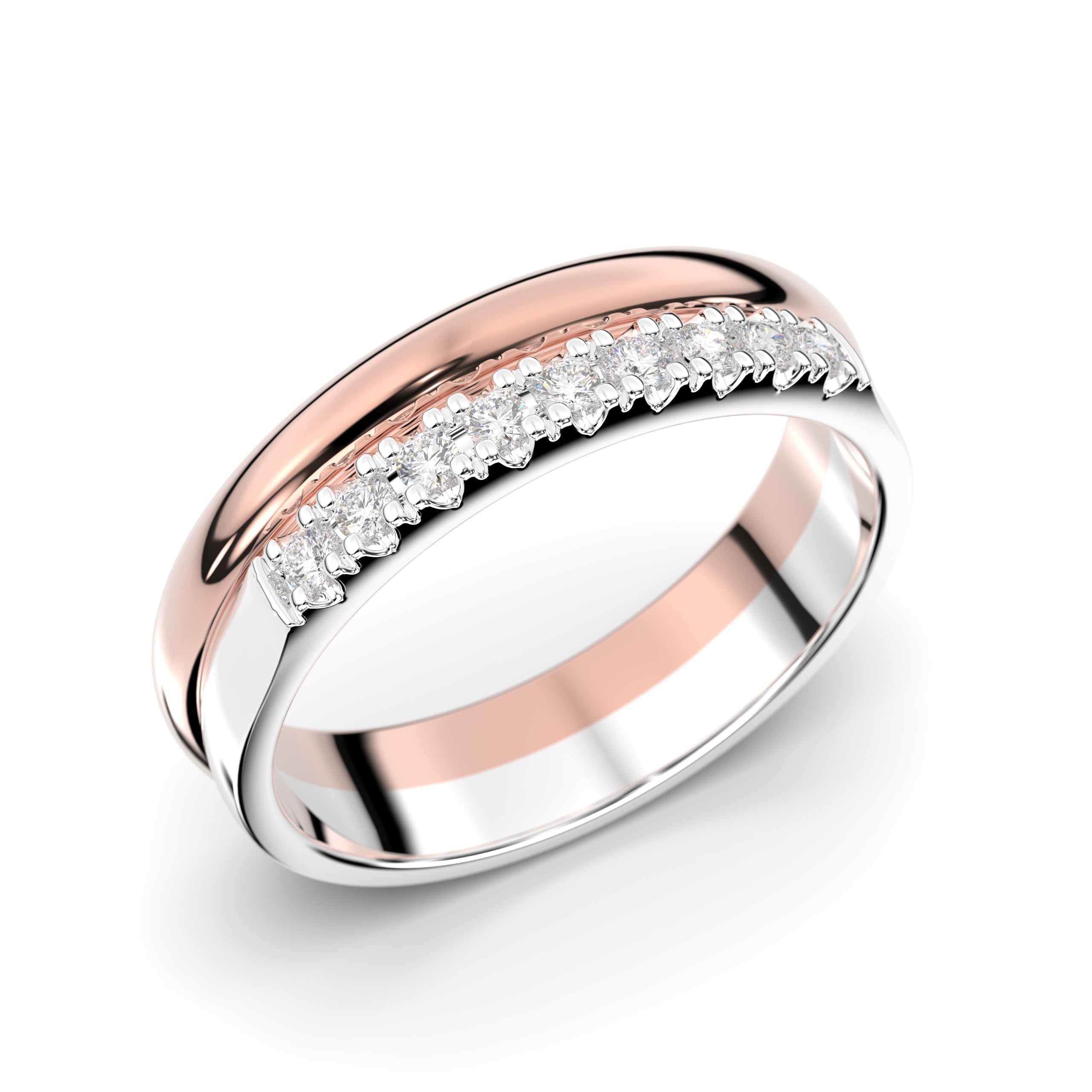 Timanttisormus Victoria Double 0,09 ct Festive sormus