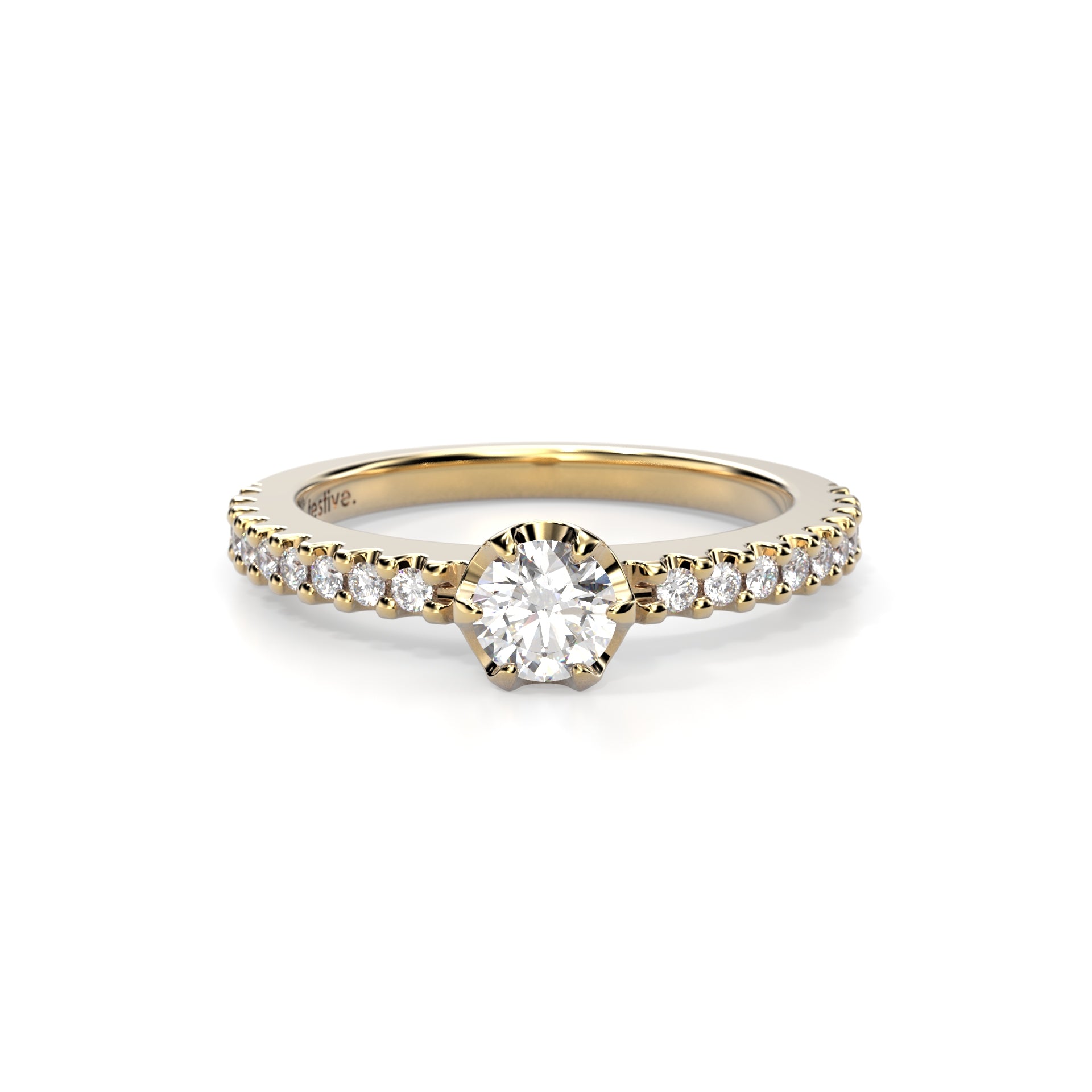 Timanttisormus Juliette 0,48 ct Festive sormus