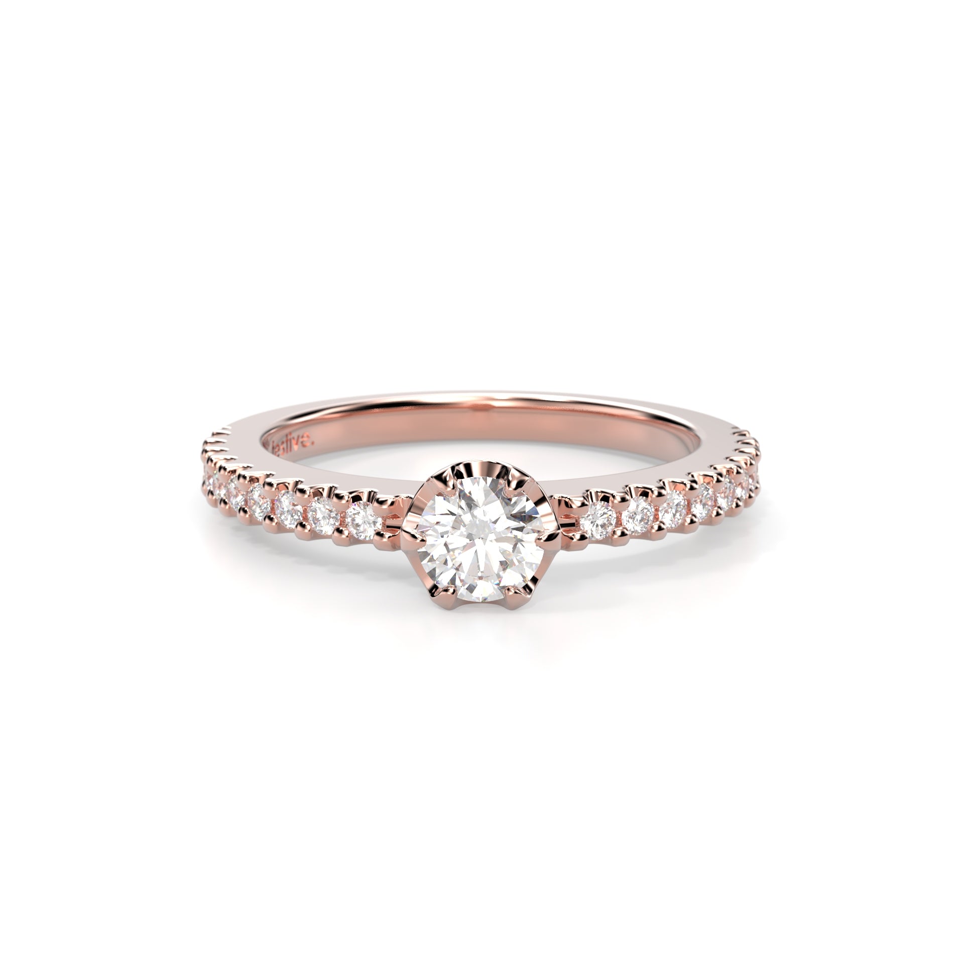 Timanttisormus Juliette 0,48 ct Festive sormus