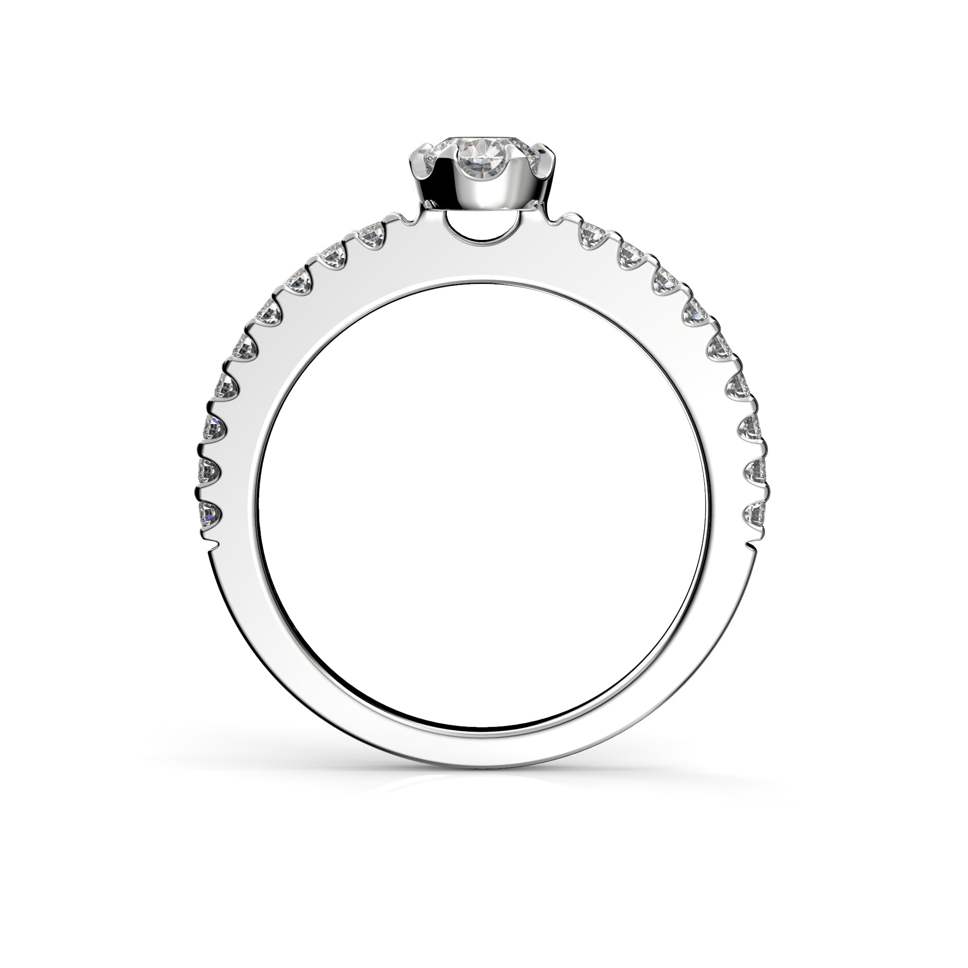 Timanttisormus Juliette 0,48 ct Festive sormus