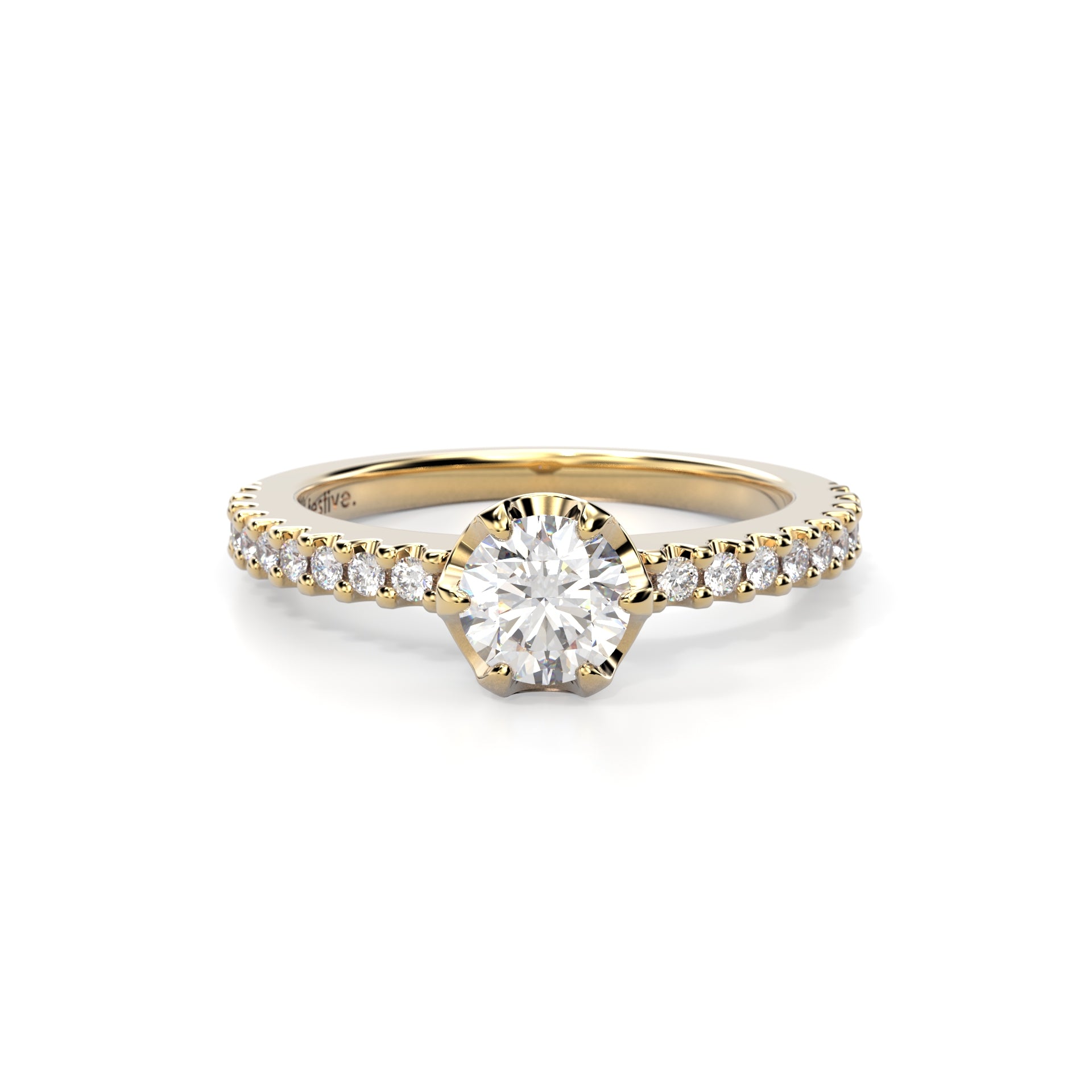 Timanttisormus Juliette 0,68 ct Festive sormus