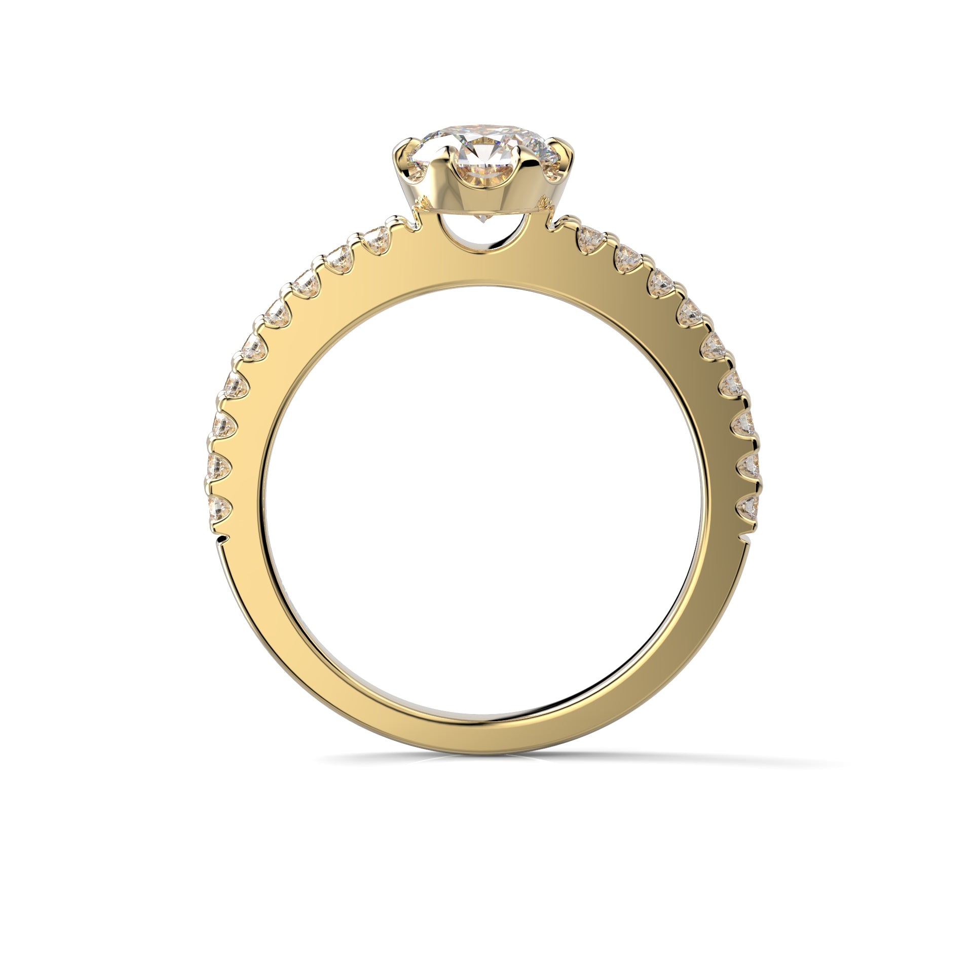 Timanttisormus Juliette 0,88 ct Festive sormus