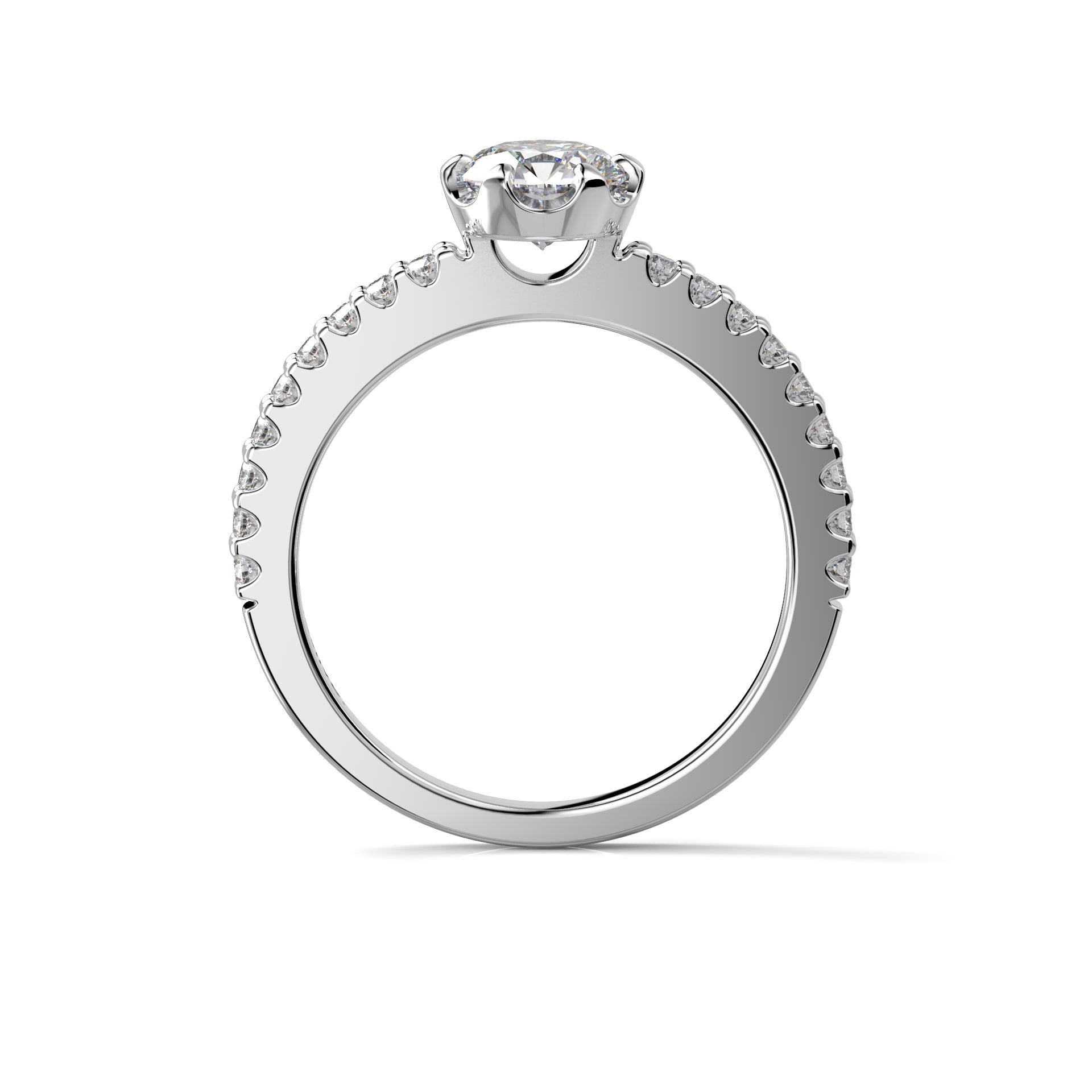 Timanttisormus Juliette 0,88 ct Festive sormus