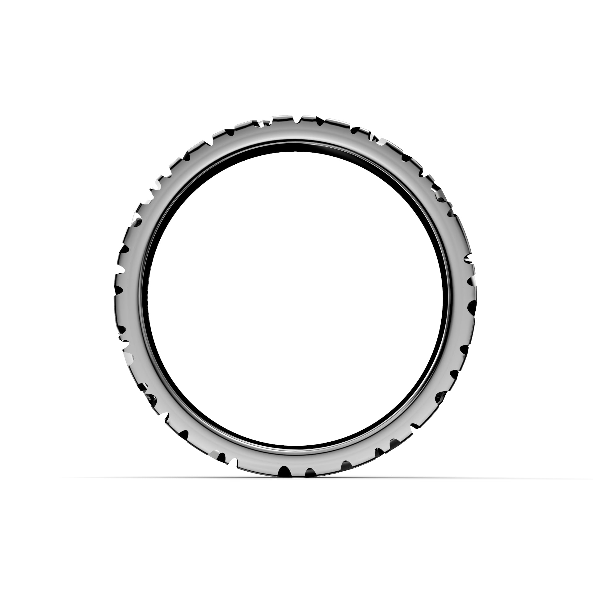 Rautapuu Black 5,5 mm/0,06 ct Festive sormus