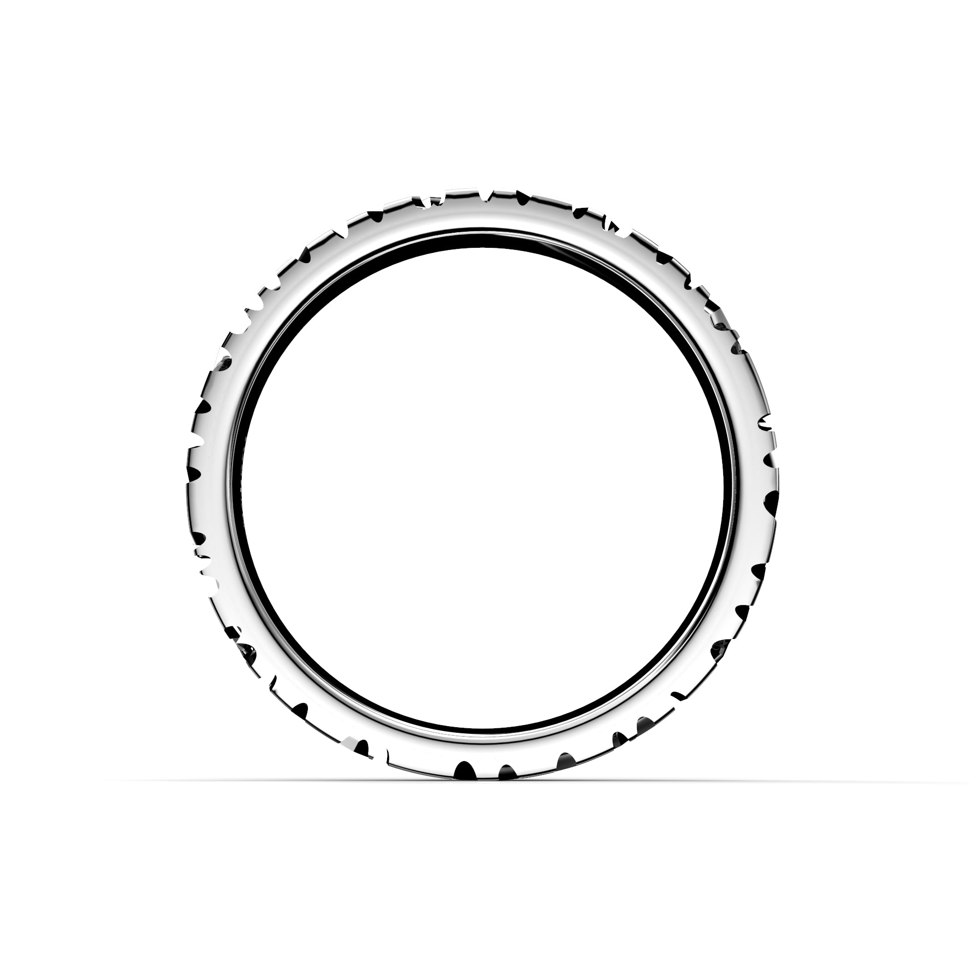 Rautapuu Black 5,5 mm/0,06 ct Festive sormus