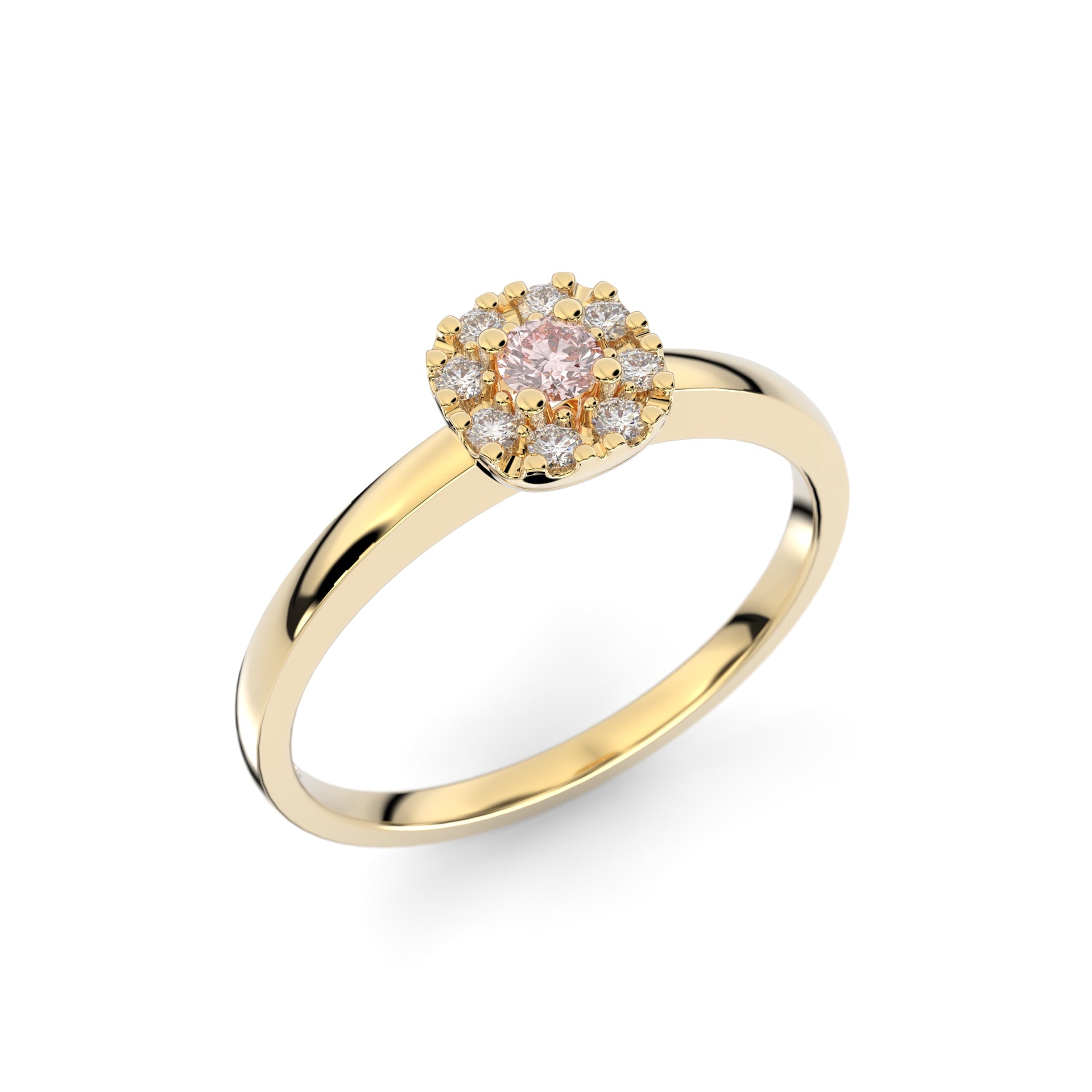 Jasmin Morganiitti 0,15 ct Festive sormus