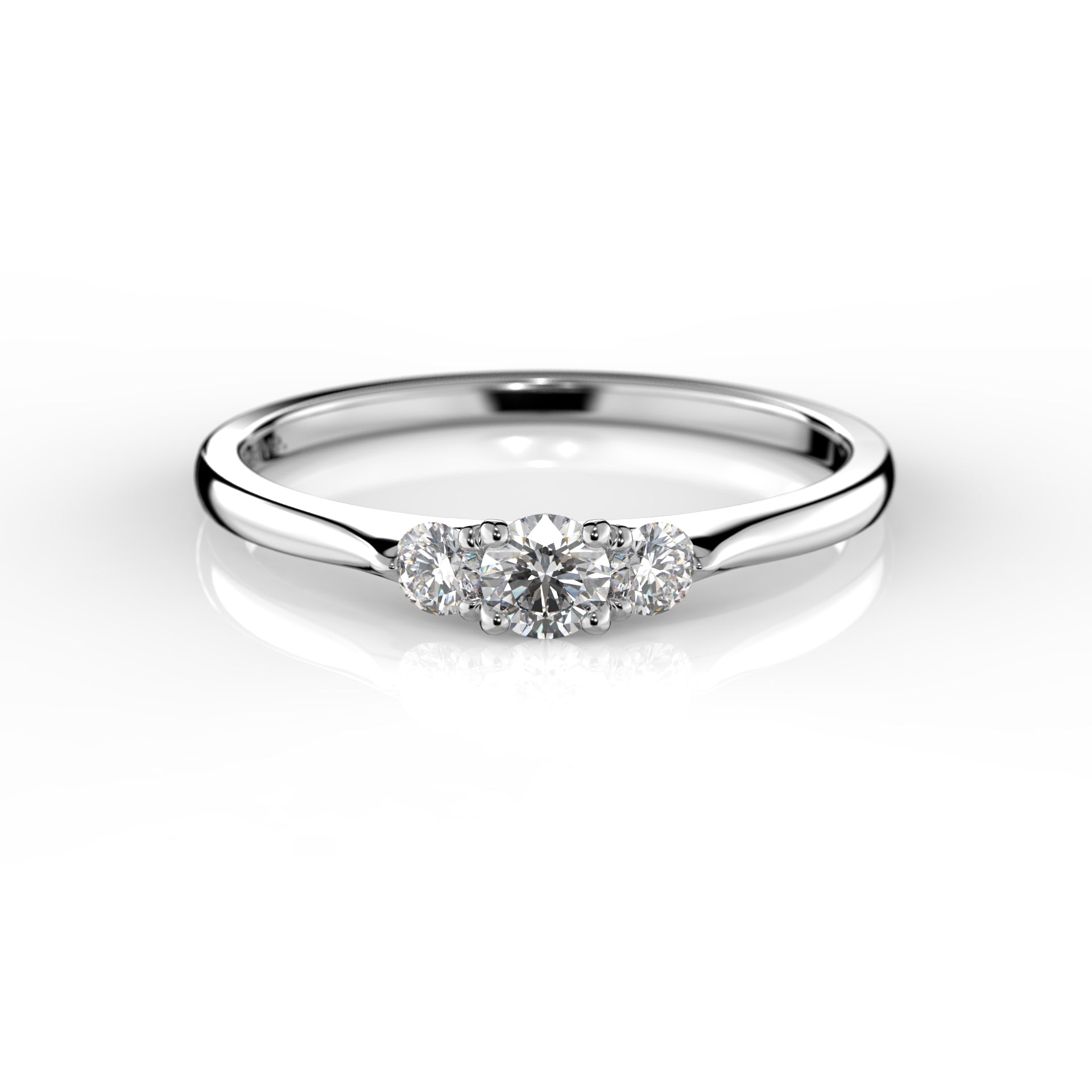 Timanttisormus Megan 0,34 ct Festive sormus