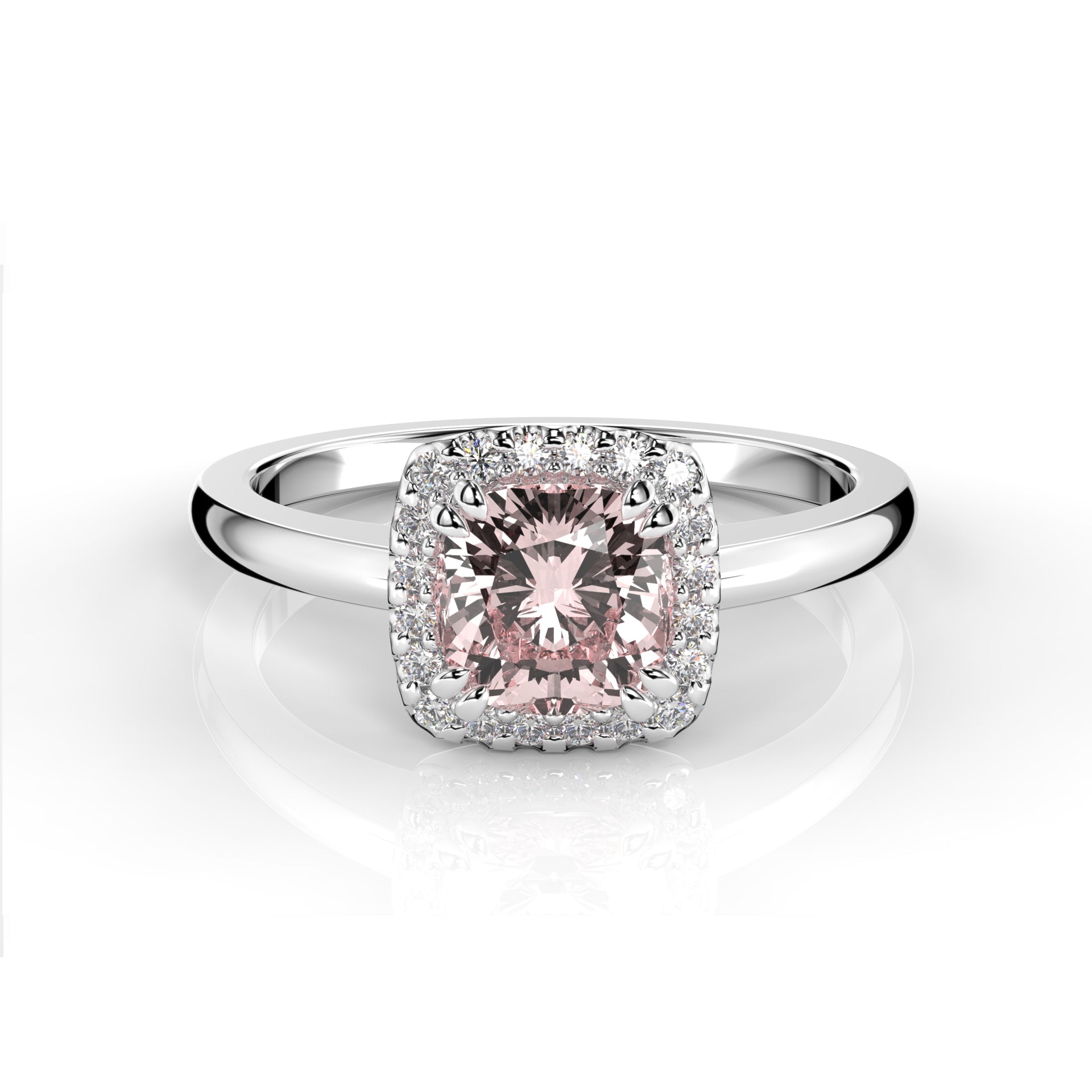 Elsa Diamant Morganit Ring