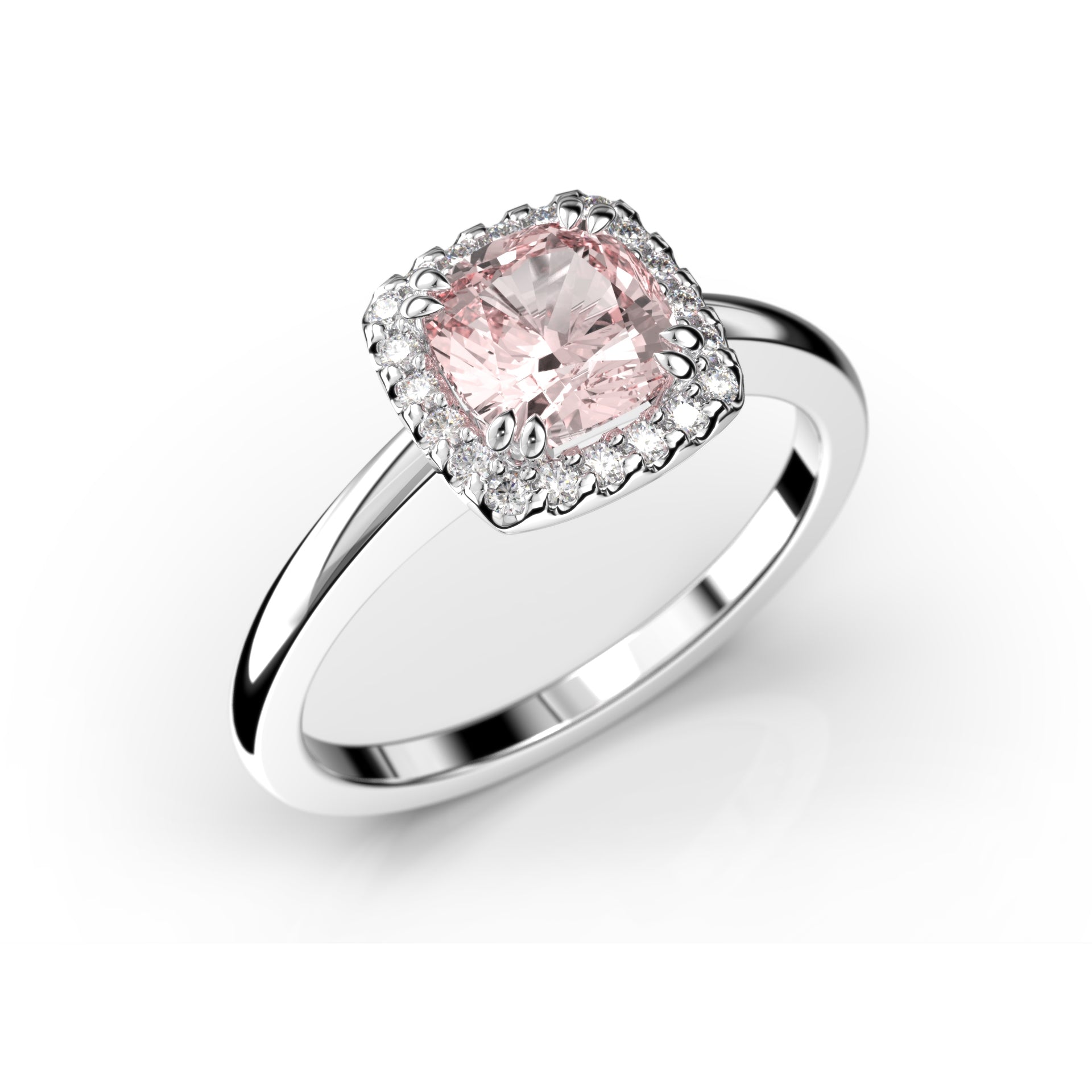 Elsa Diamant Morganit Ring