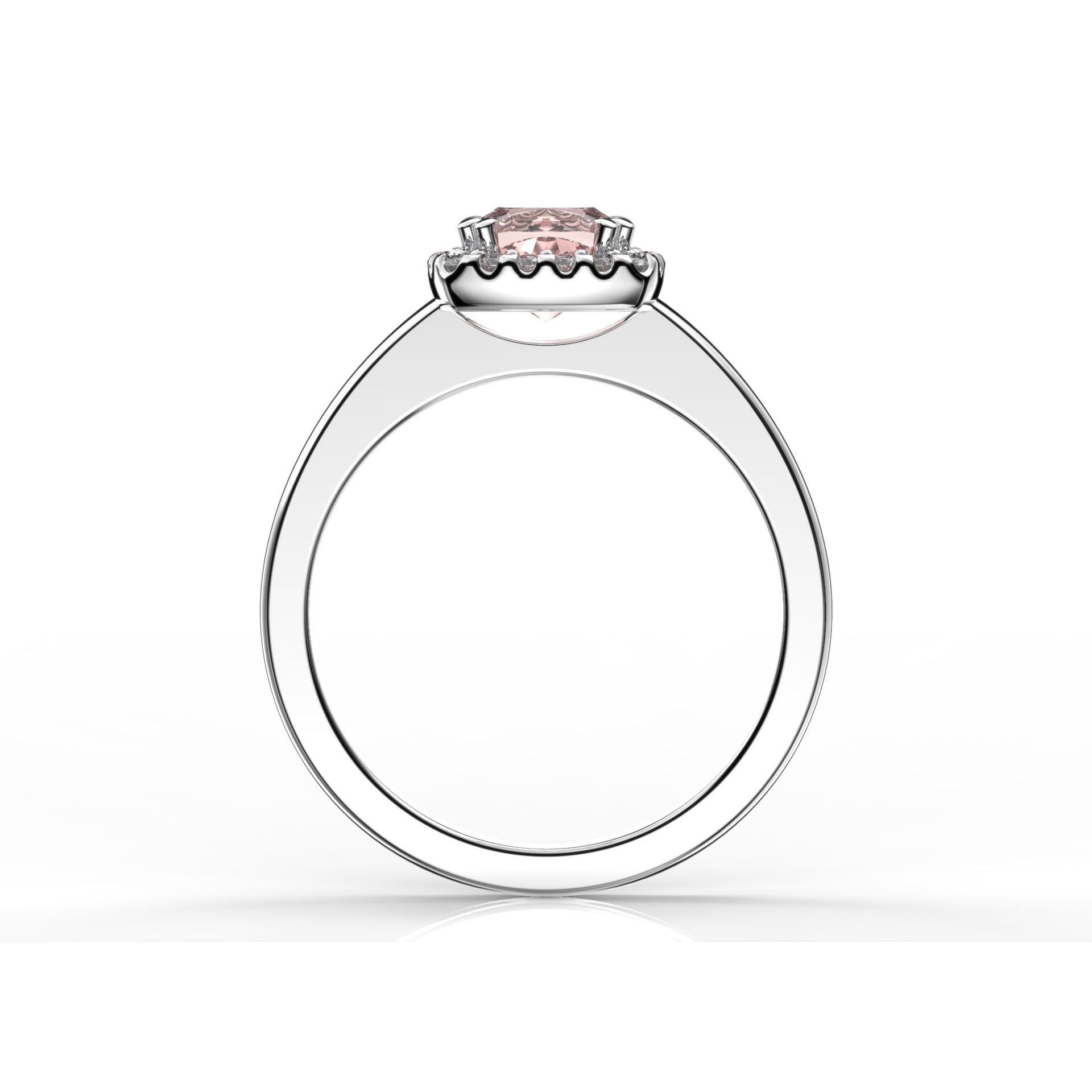 Elsa Diamant Morganit Ring