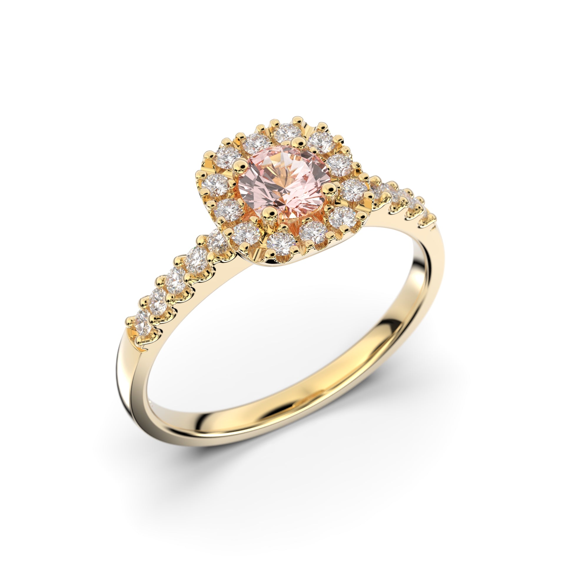 Josefiina Morganiitti 0,52 ct Festive sormus