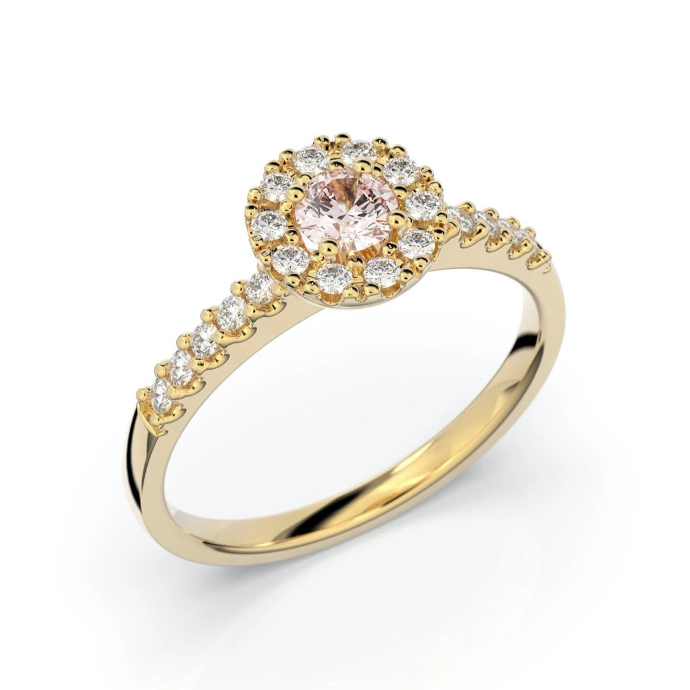 Annabella Morganiitti 0,38 ct Festive sormus