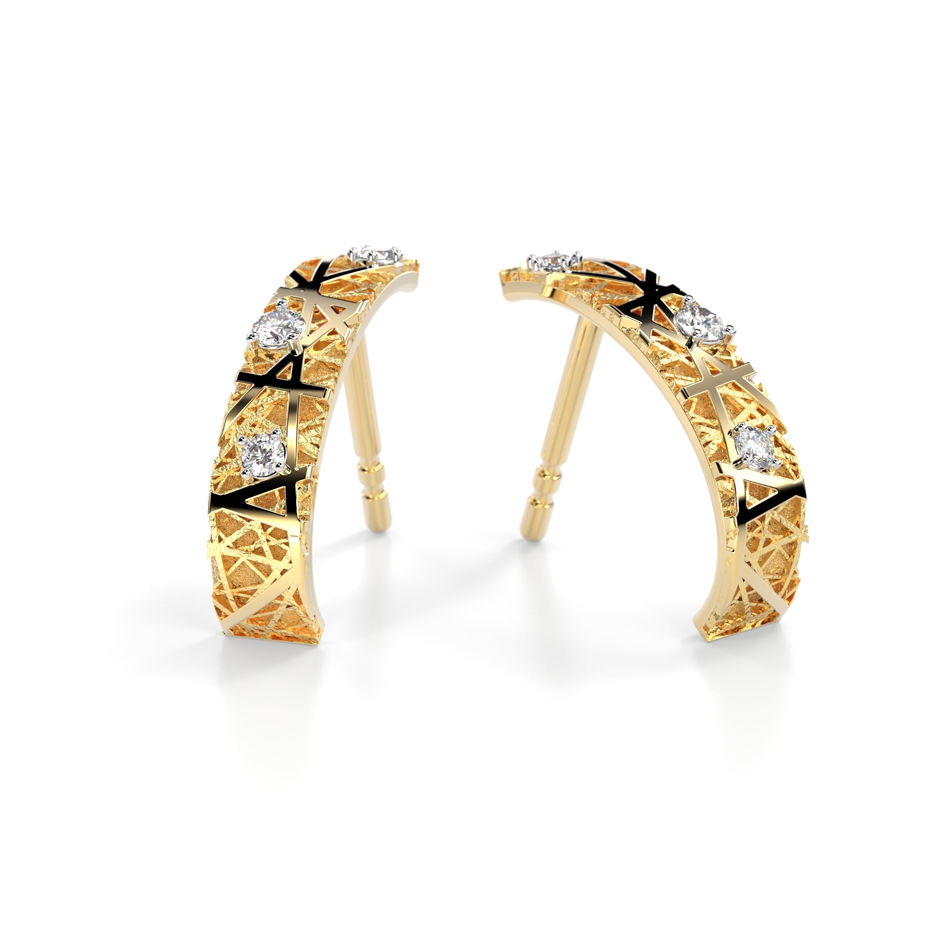 Routa Timanttikorvakorut 3mm/0,07 ct Festive sormus