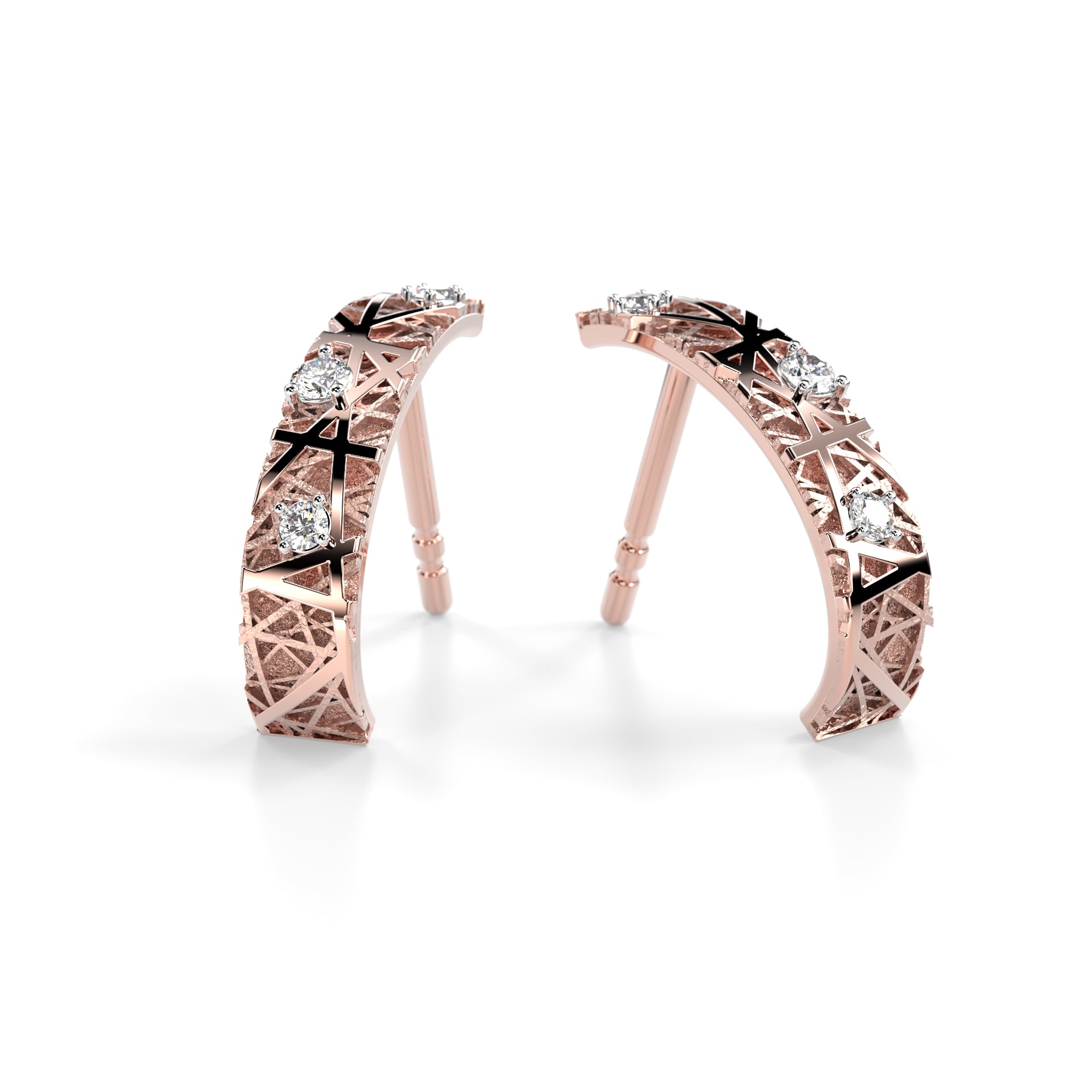 Routa Timanttikorvakorut 3mm/0,07 ct Festive sormus