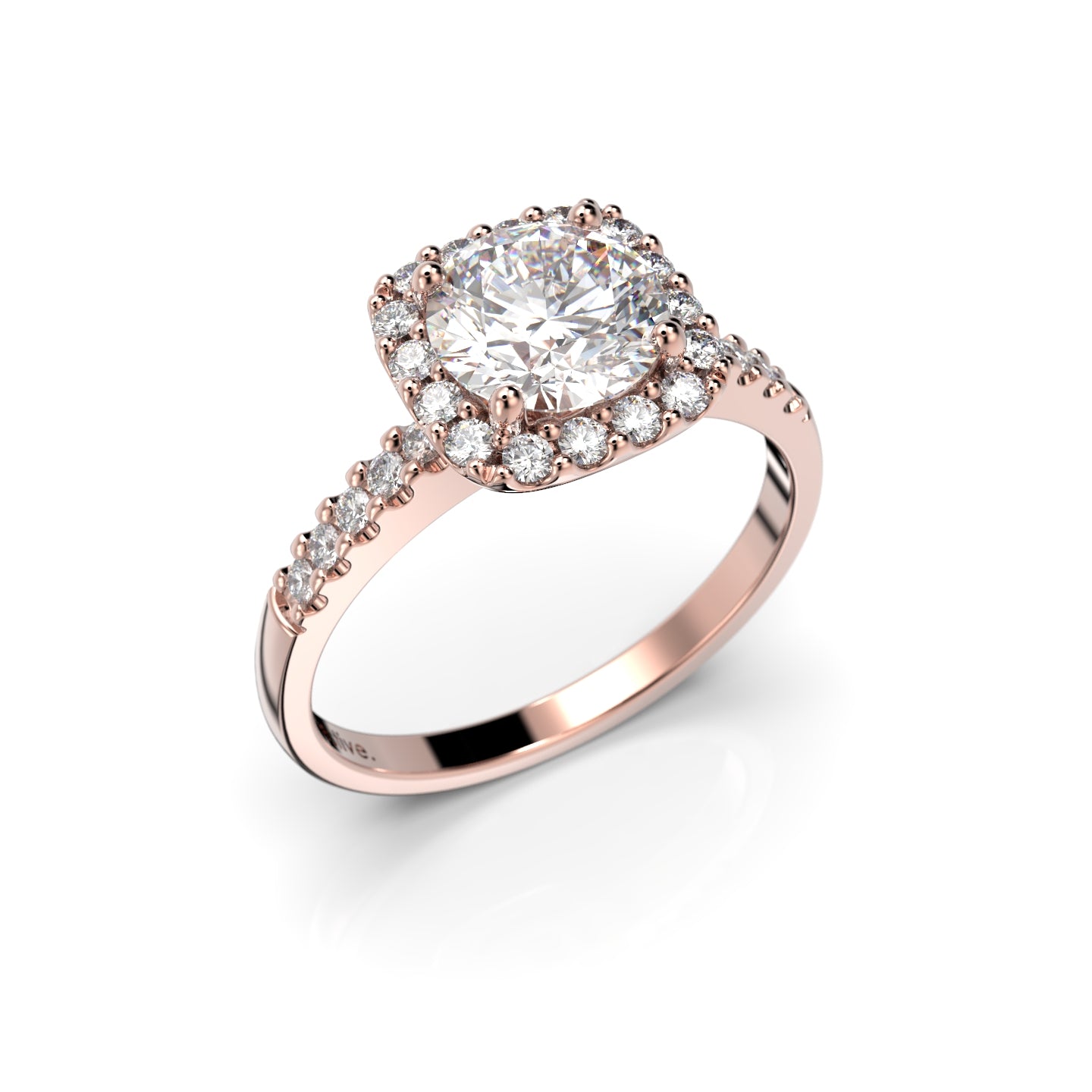 Timanttisormus Jennifer 1,26 ct Festive sormus