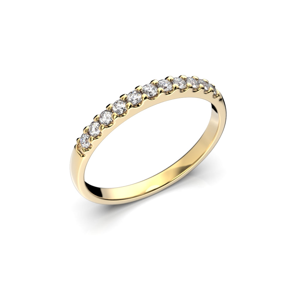 Timanttirivisormus Juliette 0,22 ct Festive sormus