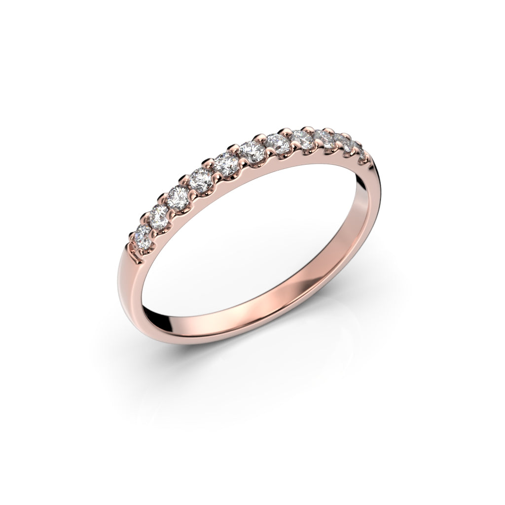 Timanttirivisormus Juliette 0,22 ct Festive sormus