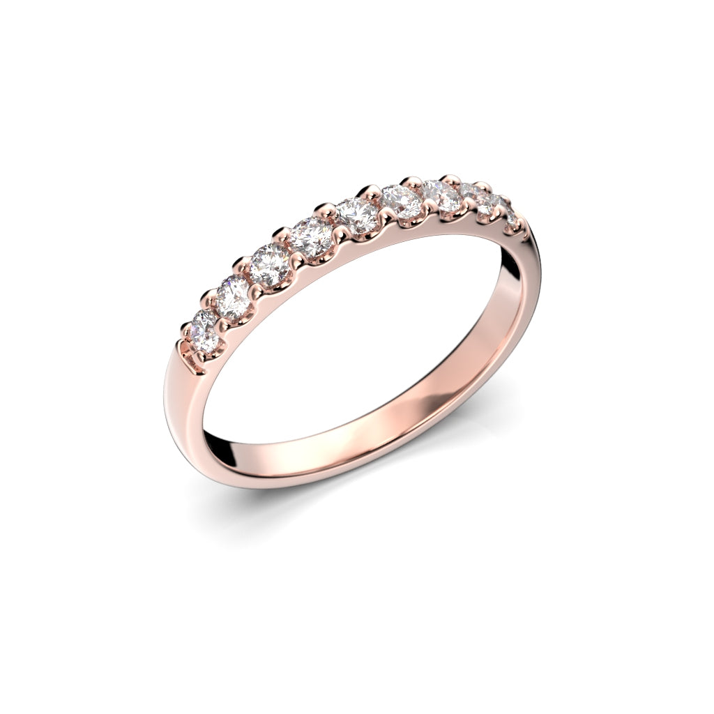 Timanttirivisormus Juliette 0,27 ct Festive sormus