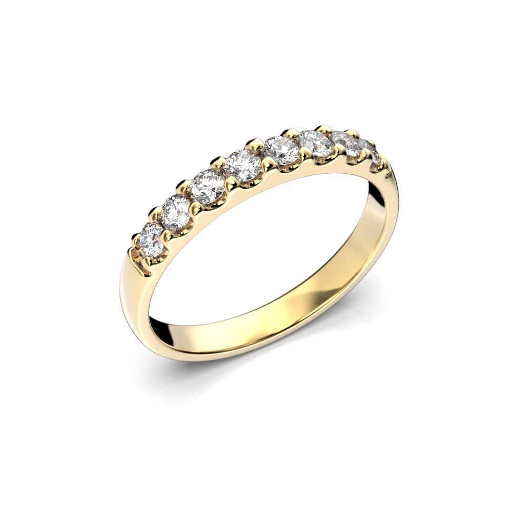 Timanttirivisormus Juliette 0,32 ct Festive sormus