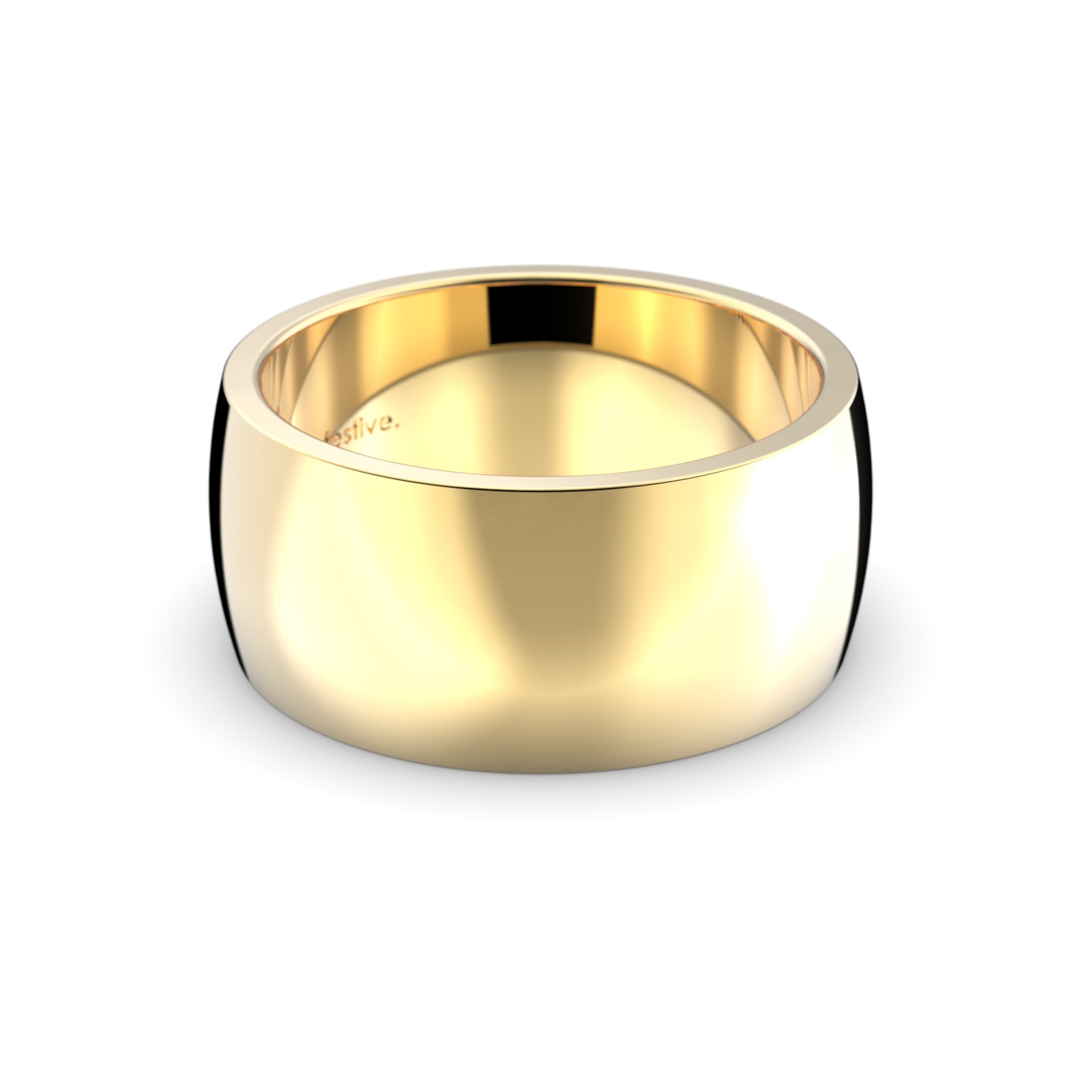 Firenze Heavy 8,0 mm Festive sormus