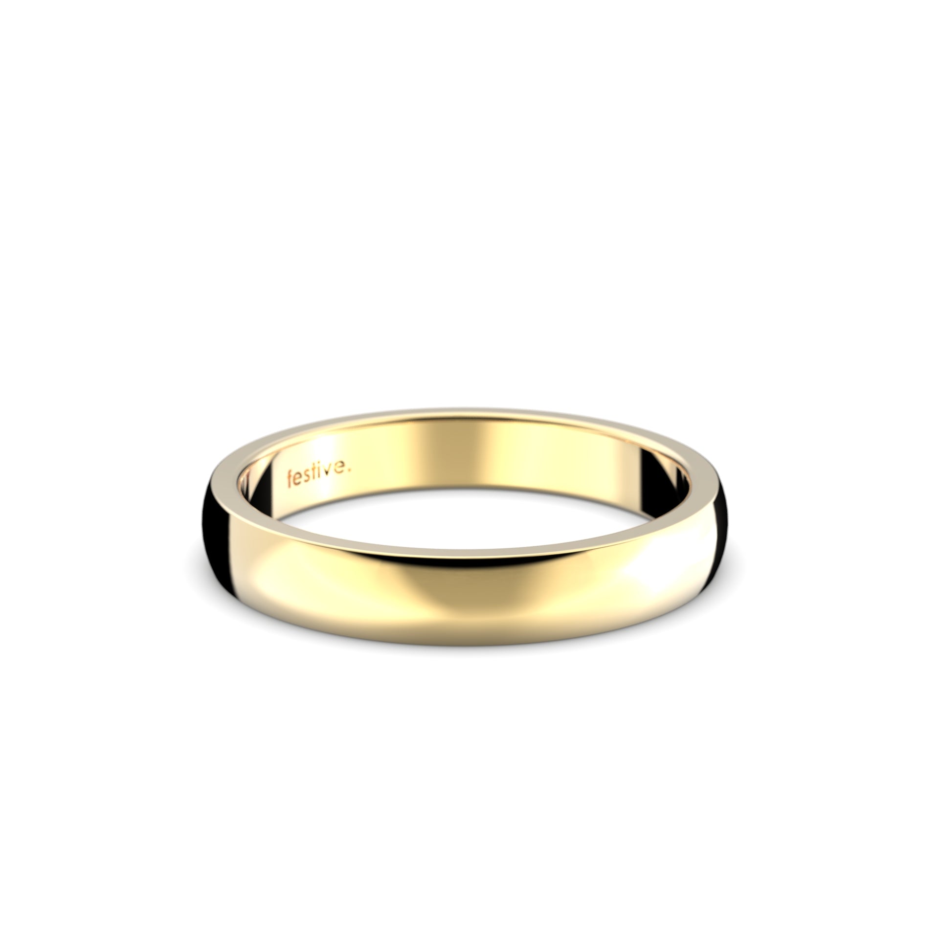 Firenze Medium 3,5 mm Festive sormus