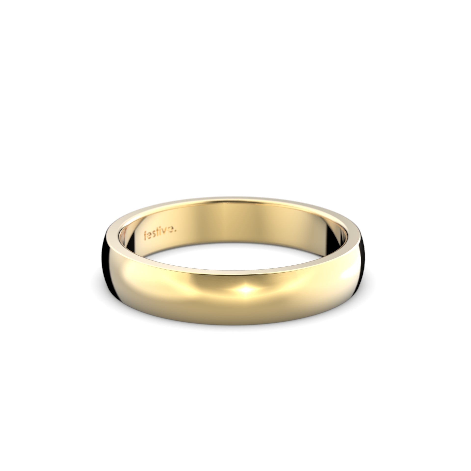 Firenze Medium 4,0 mm Festive sormus