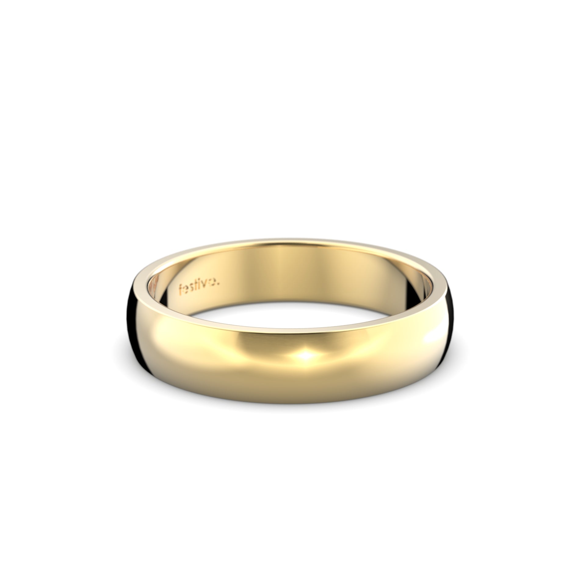 Firenze Medium 4,5 mm Festive sormus