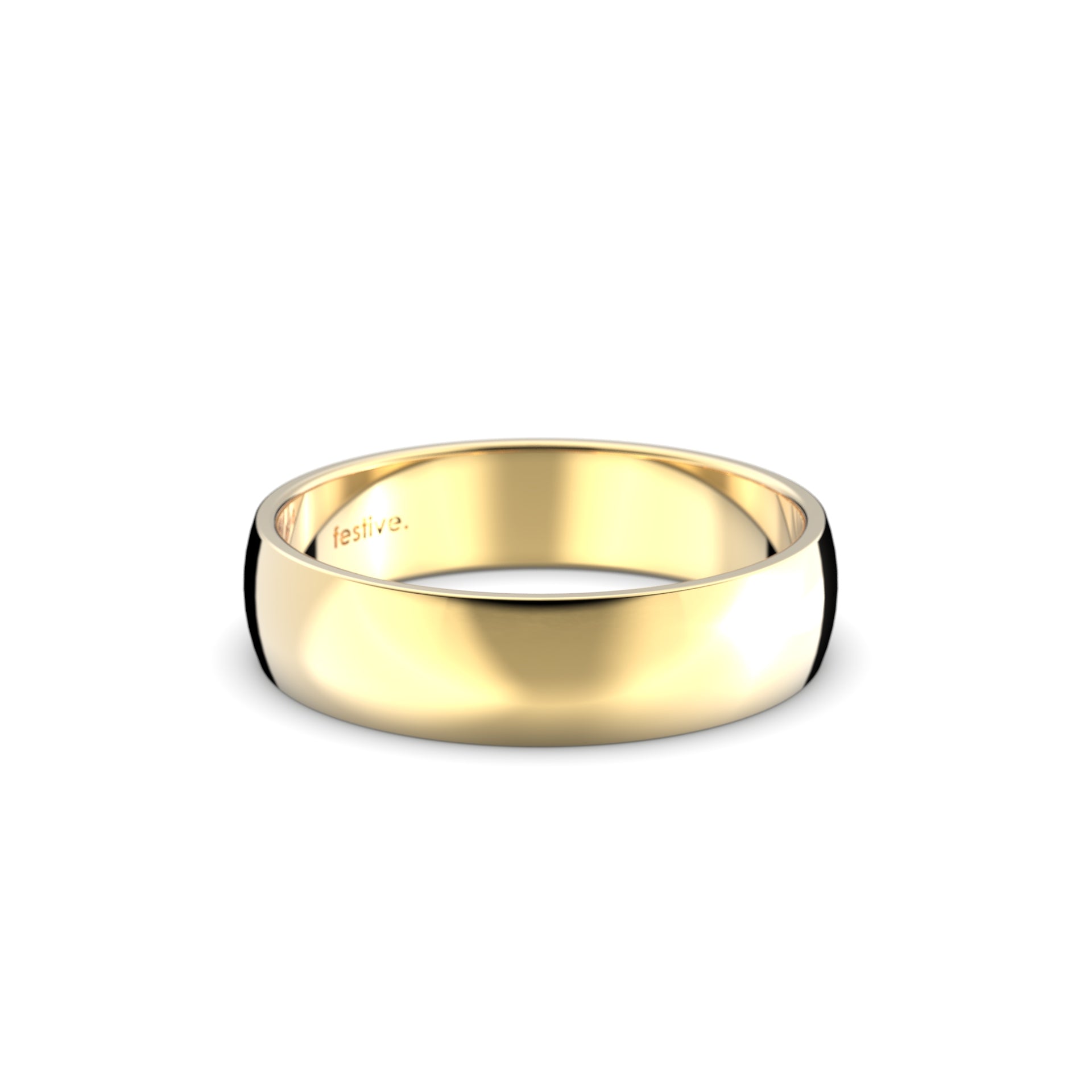 Firenze Light 5,0 mm Festive sormus