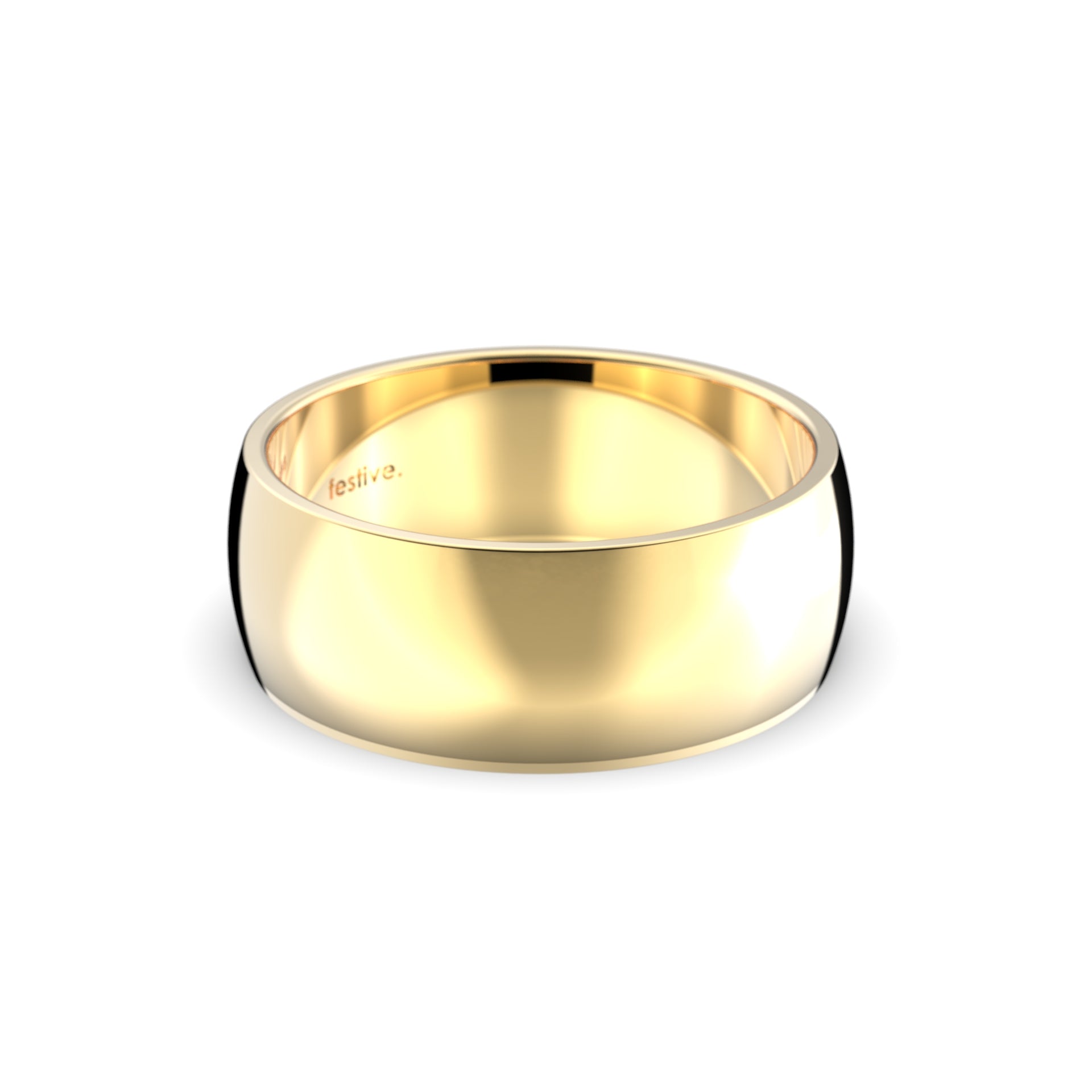 Firenze Medium 8,0 mm Festive sormus