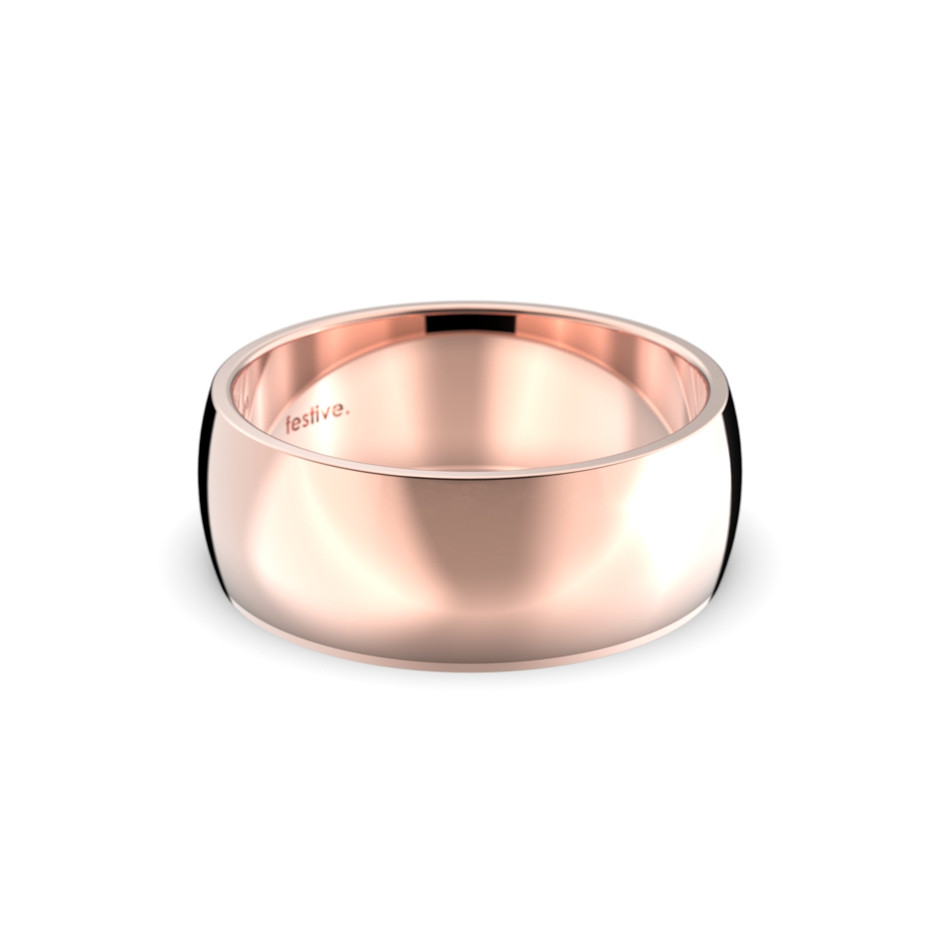 Firenze Medium 8,0 mm Festive sormus